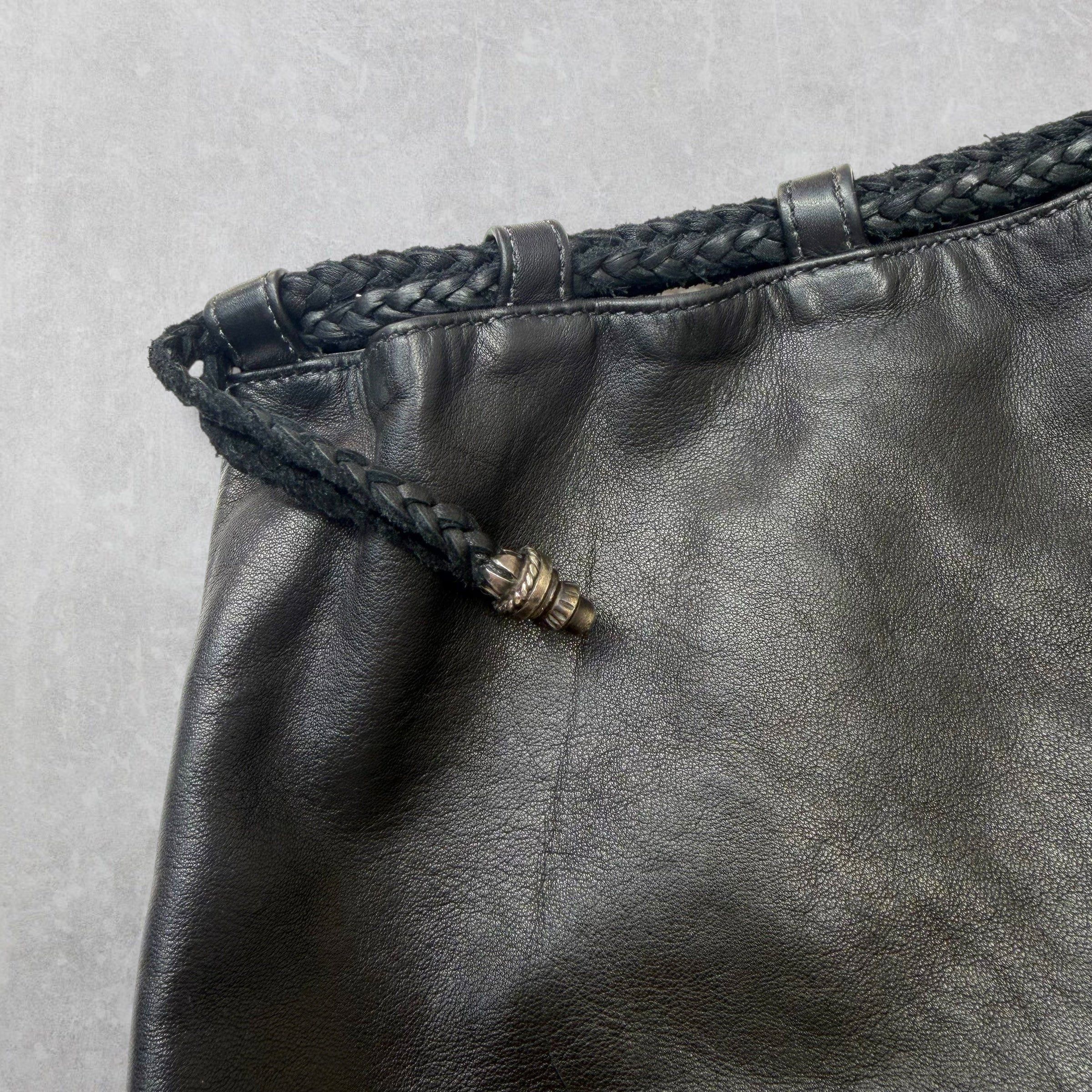 Chrome Hearts Chrome Hearts Leather Drawstring Bucket Bag Size ONE SIZE - 4 Thumbnail