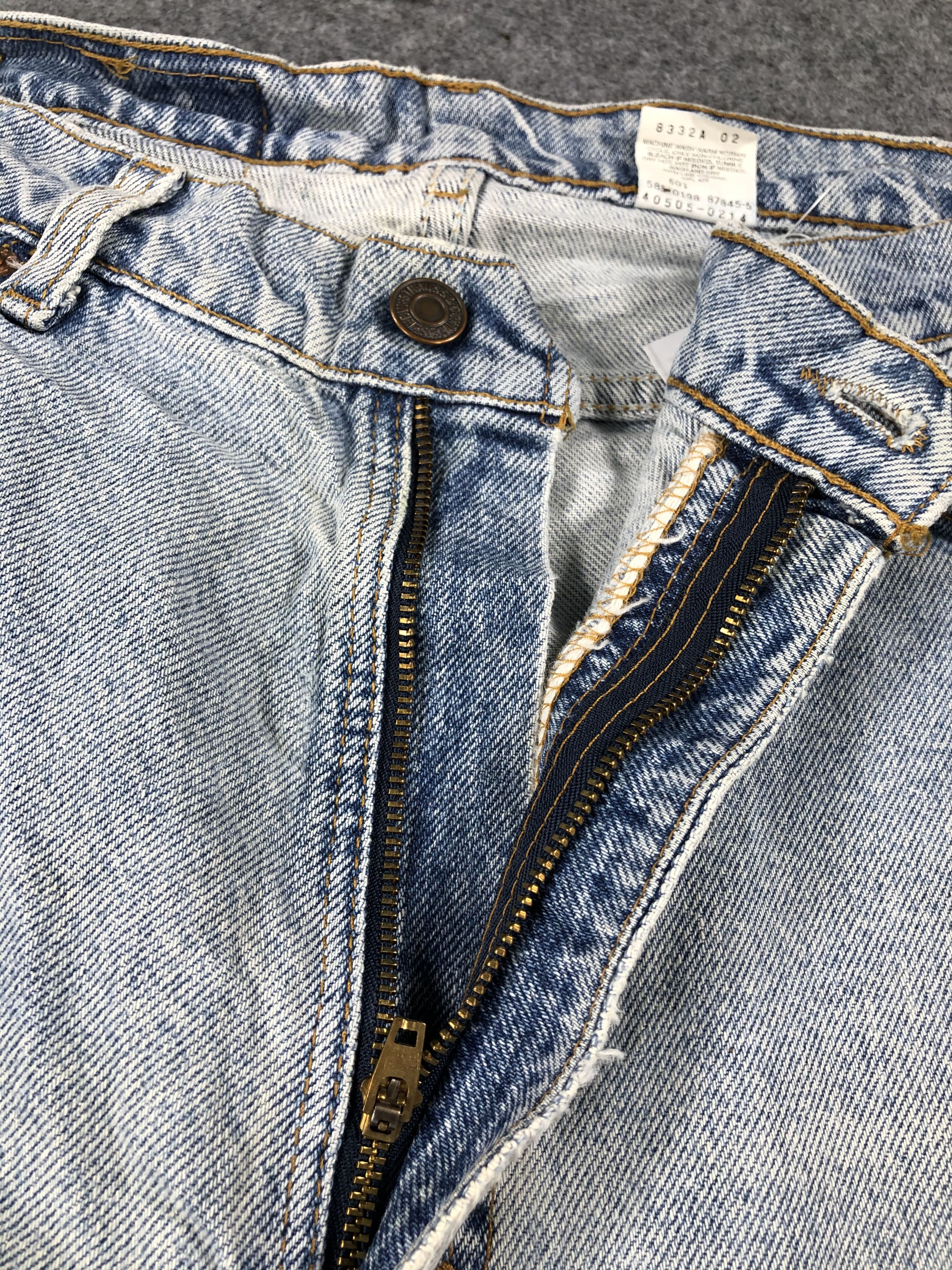 Levi's Vintage Levis Jeans 505 Orange Tab-JM639 Size US 35 - 4 Thumbnail