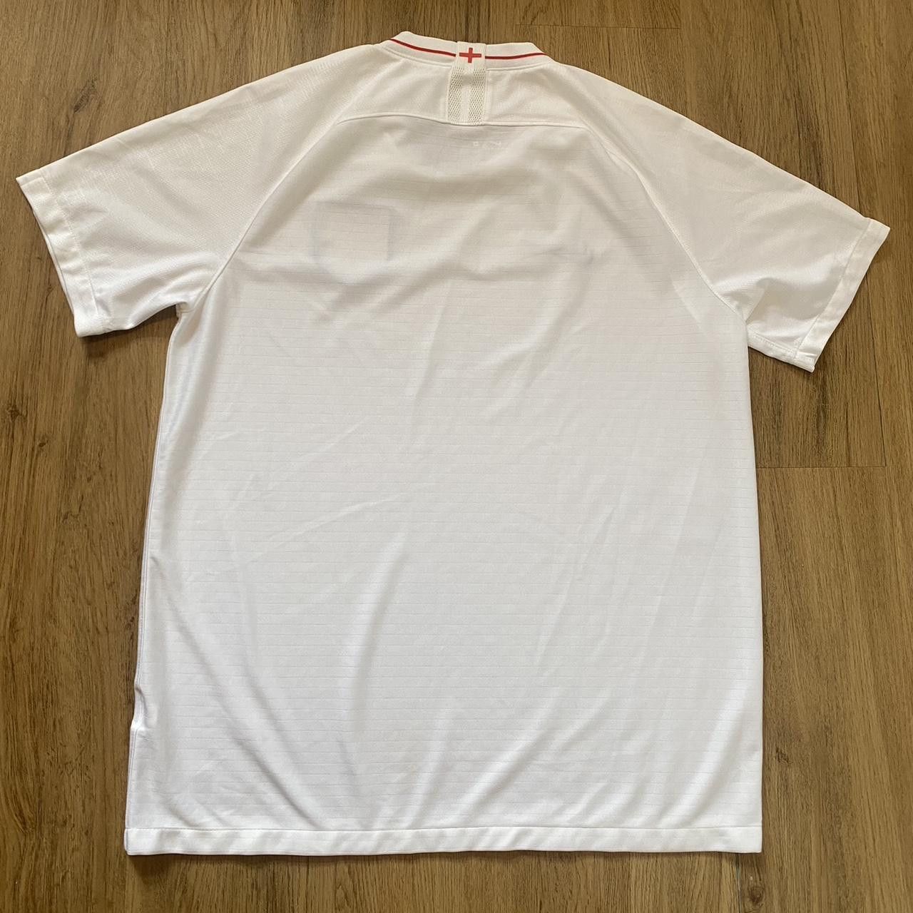 Nike 2018-19 England Nike Home Football Shirt Mundial World Cup Size US XL / EU 56 / 4 - 2 Thumbnail