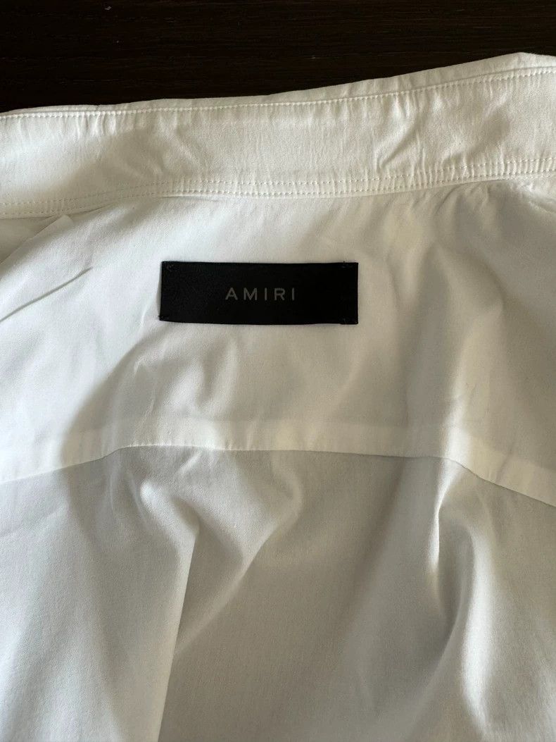 Amiri AMIRI White shirt 2501-Nextarrow Size US M / EU 48-50 / 2 - 2 Thumbnail