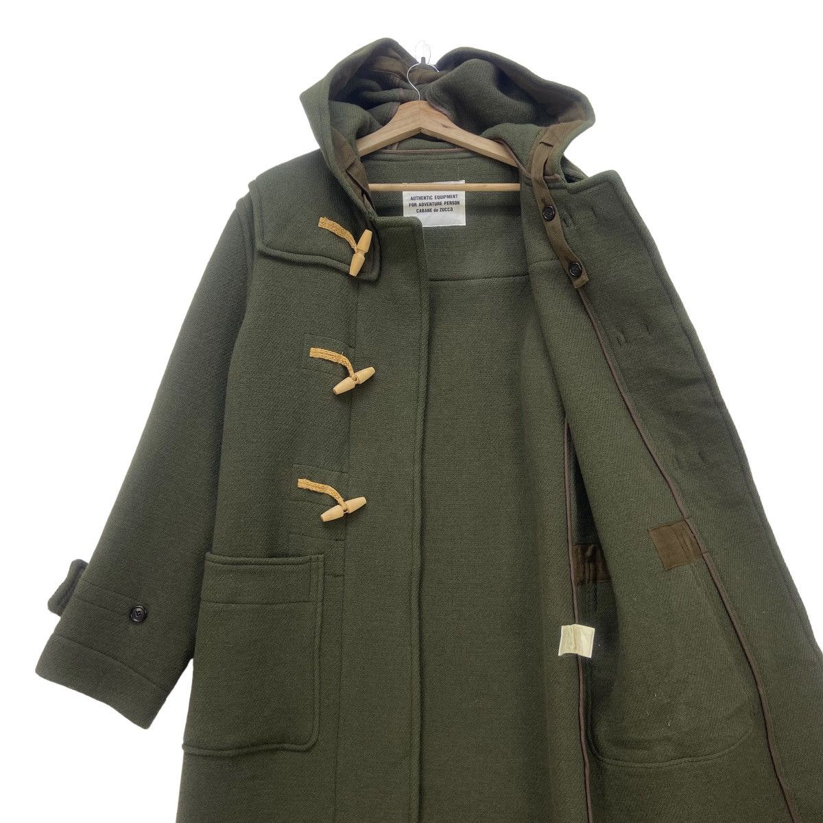 CABANE de ZUCCa Cabane de Zucca by Issey Miyake Wool Duffle Coat Size US S / EU 44-46 / 1 - 15 Thumbnail