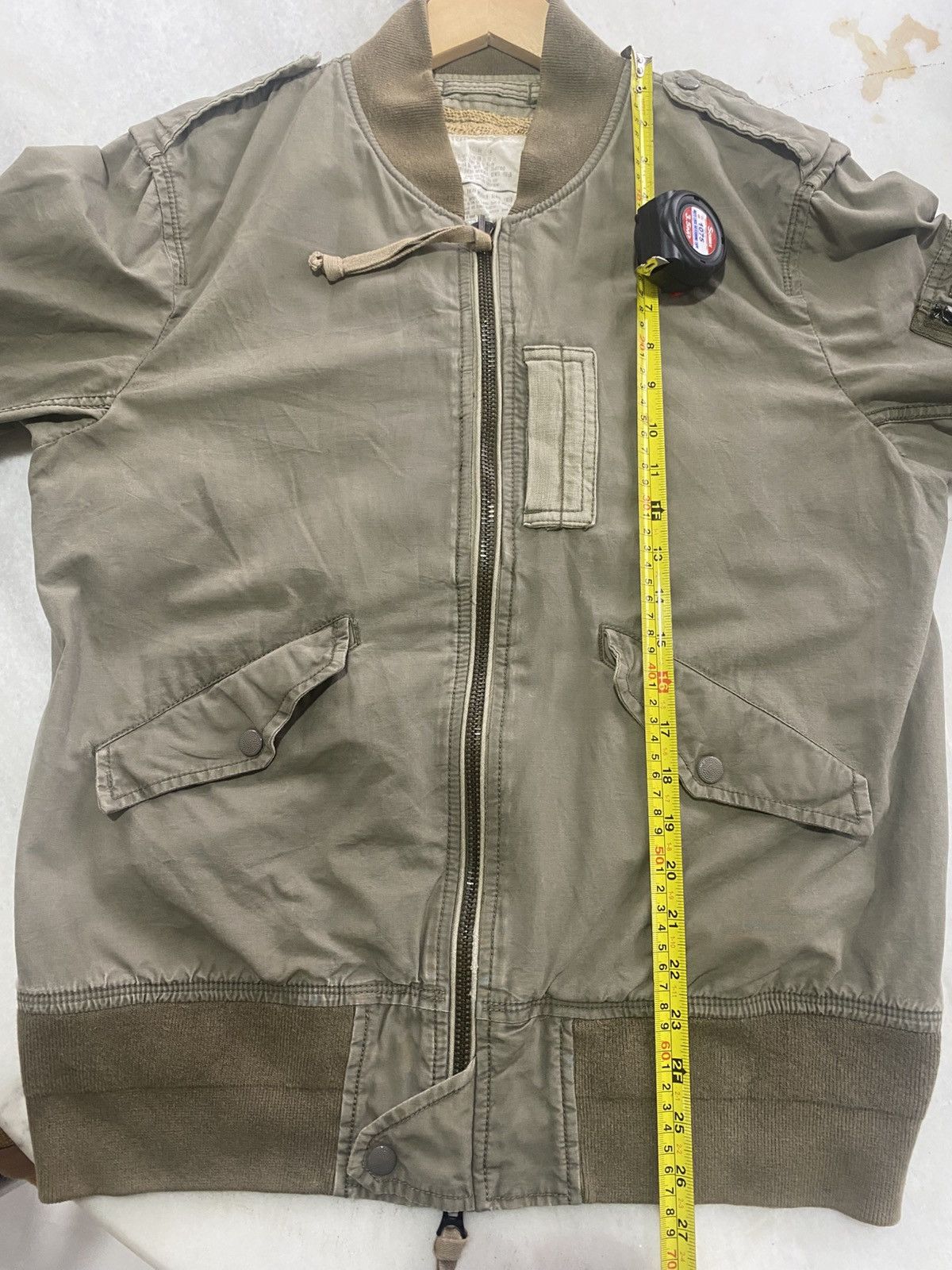 14th Addiction × Japanese Brand × KMRii Goa Olive Drab Bomber Jacket Size US M / EU 48-50 / 2 - 13 Thumbnail