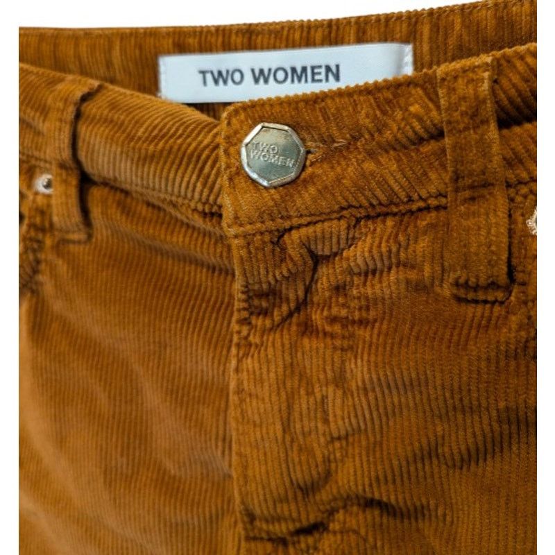 Other Two Women Two Men Corduroy Gaila Rust Raw Hem Pants 26 Size 26" / US 2 / IT 38 - 6 Thumbnail