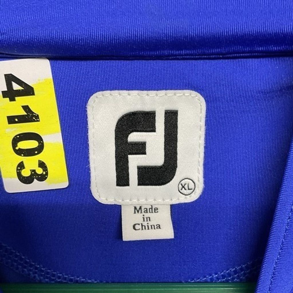 Footjoy NWIP FootJoy Hand Logo Zip Golf Jersey Polo Shirt Women XL Size XL / US 12-14 / IT 48-50 - 2 Thumbnail