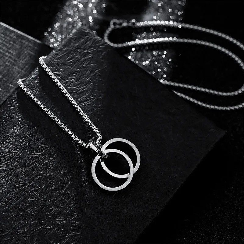 Other Double Ring Necklace Size ONE SIZE - 3 Thumbnail