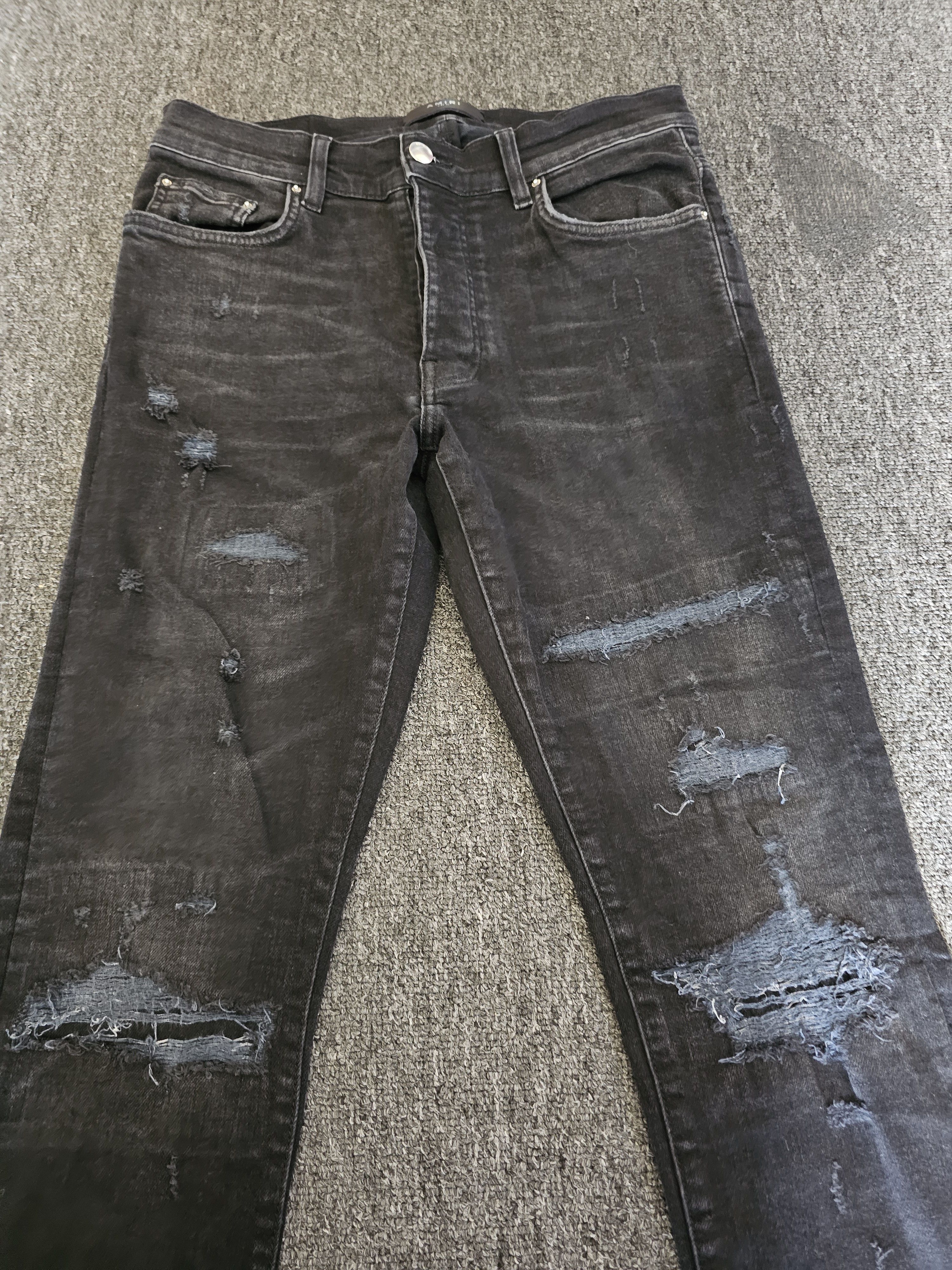 Amiri Amiri Men's Jeans Size 33 Size US 33 - 2 Thumbnail