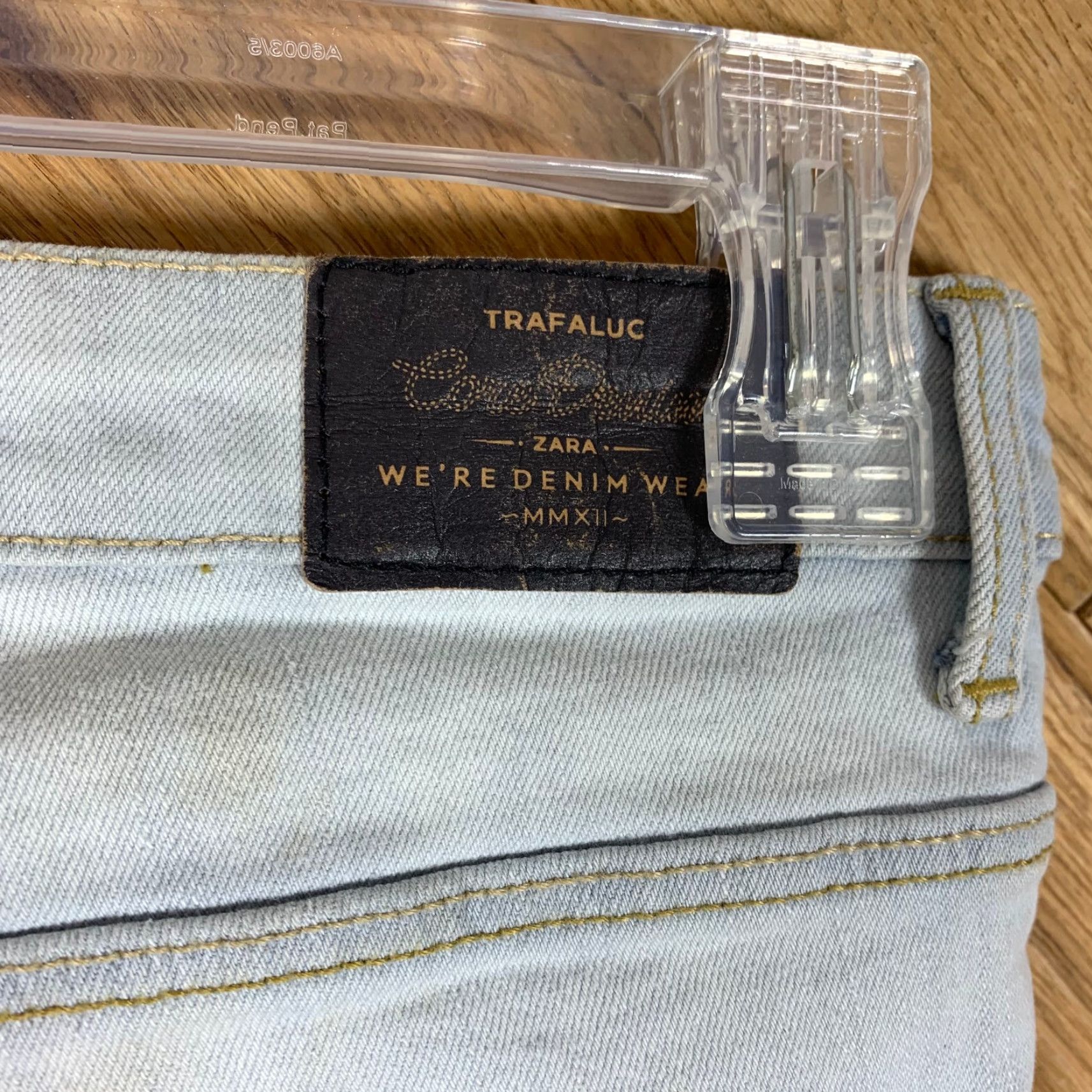 Zara Zara Trafaluc Womens Slim Denim Jeans Pockets Casual Pants Light Blue 02 Size 2 Regular Blue Jeans Womens Skinny Pants Size 26" / US 2 / IT 38 - 6 Thumbnail
