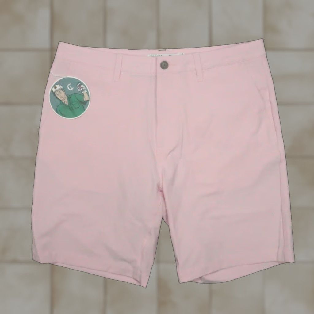 Vintage Criquet Shorts Mens 33 Pink Anytime Performance Lightweight Chino Stretch NWT Size US 33 - 1 Thumbnail