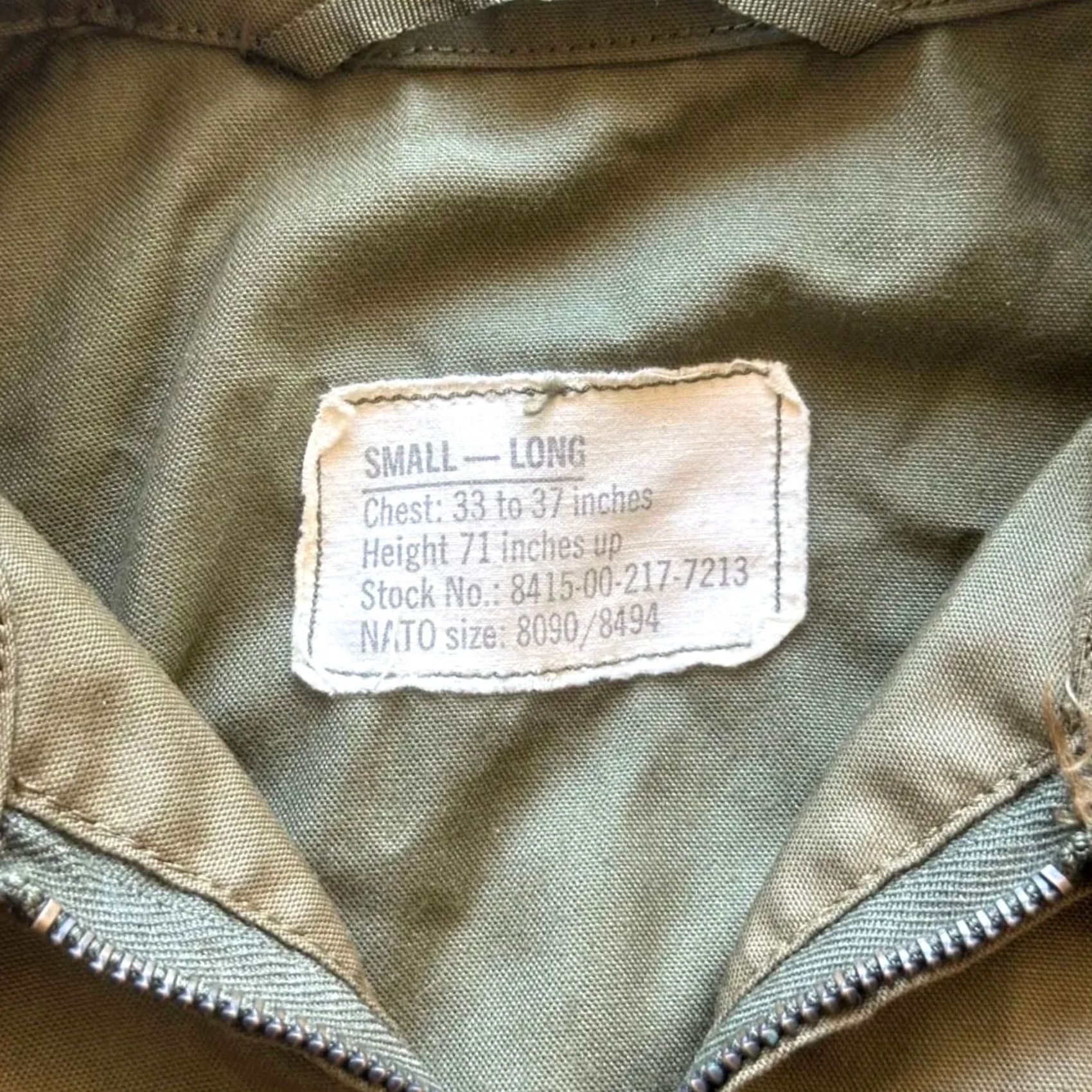 Vintage VINTAGE Military Jacket Shirt? Size US S / EU 44-46 / 1 - 3 Thumbnail