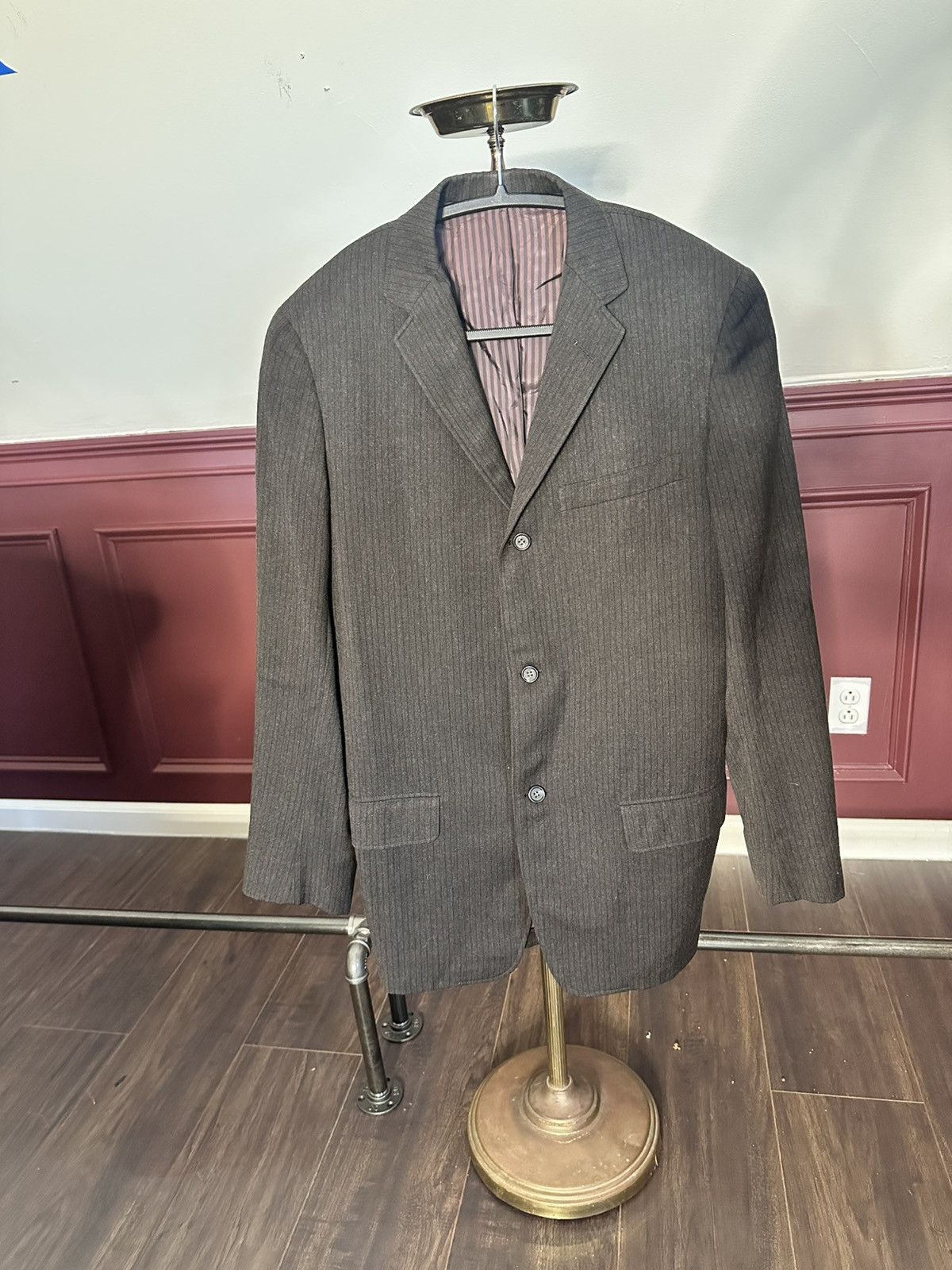 90s Roger Kent フェイクスエード コンビ カーディガン L-XL Roger kent - Etsy 日本