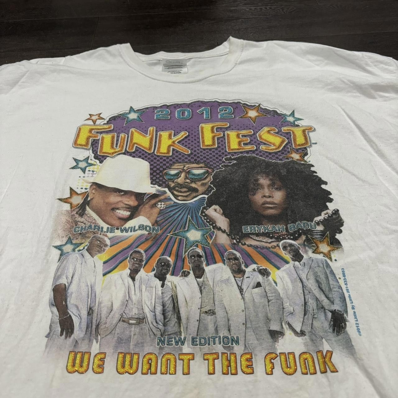 Designer vintage funk fest we want the funk t shirt 2012 XXXL Size US XXL / EU 58 / 5 - 2 Thumbnail