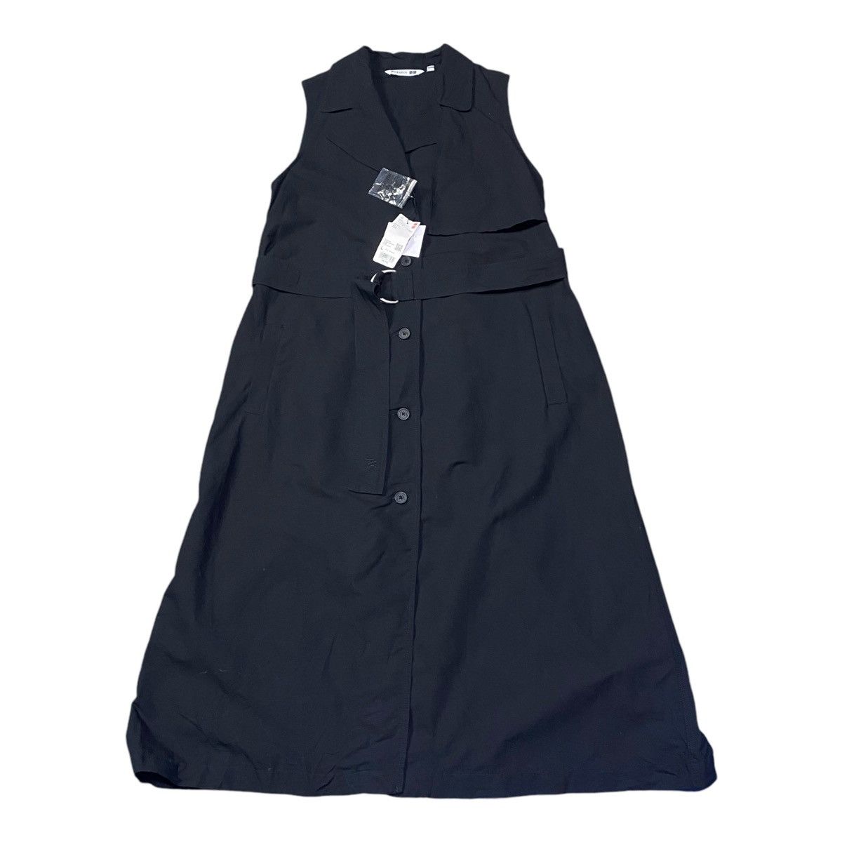 chinese dress ladies JW Anderson Pink Logo Linen Shirt Dress – The Curatorial Dept main image 0