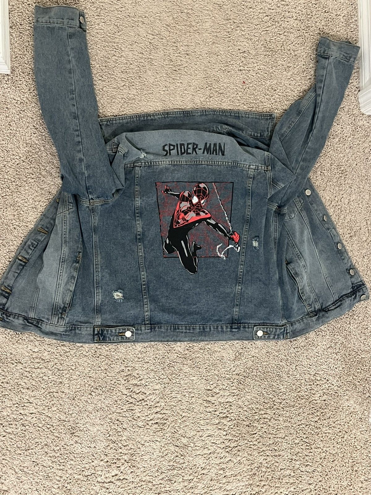 Other y2k spiderman denim jacket Size US M / EU 48-50 / 2 - 1 Thumbnail