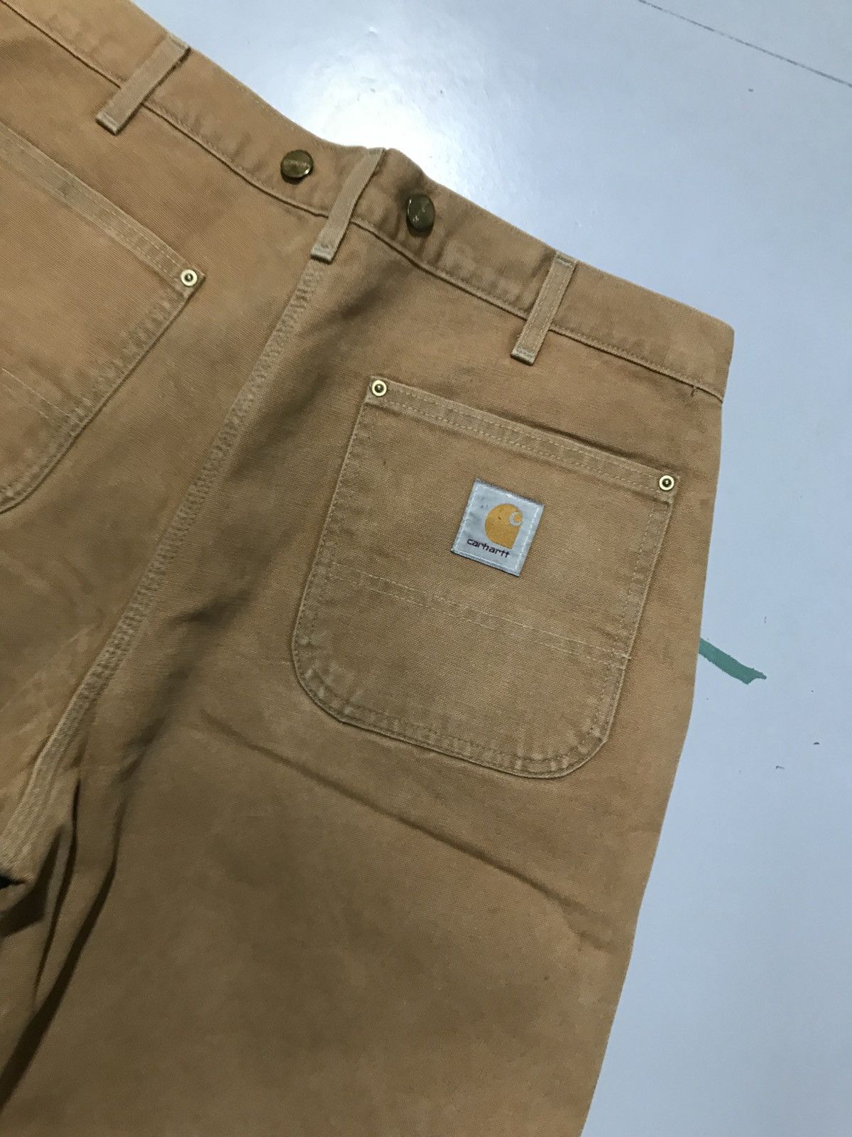 Carhartt Vintage carhartt B10 BRN quintet line workwear Size US 34 / EU 50 - 11 Thumbnail