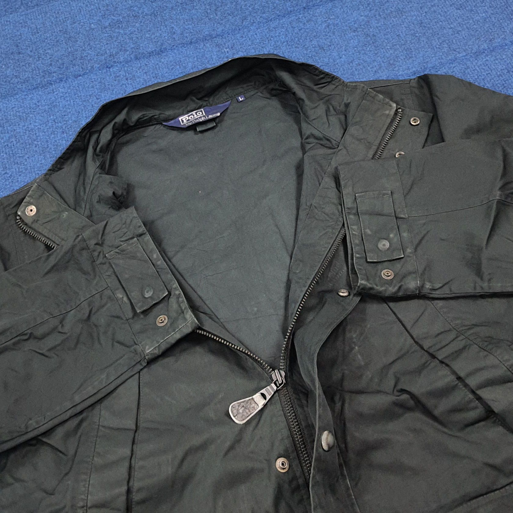 Polo Ralph Lauren Polo Ralph Lauren Field Waxed Cotton Barn Coat C289N23 Size US M / EU 48-50 / 2 - 4 Thumbnail