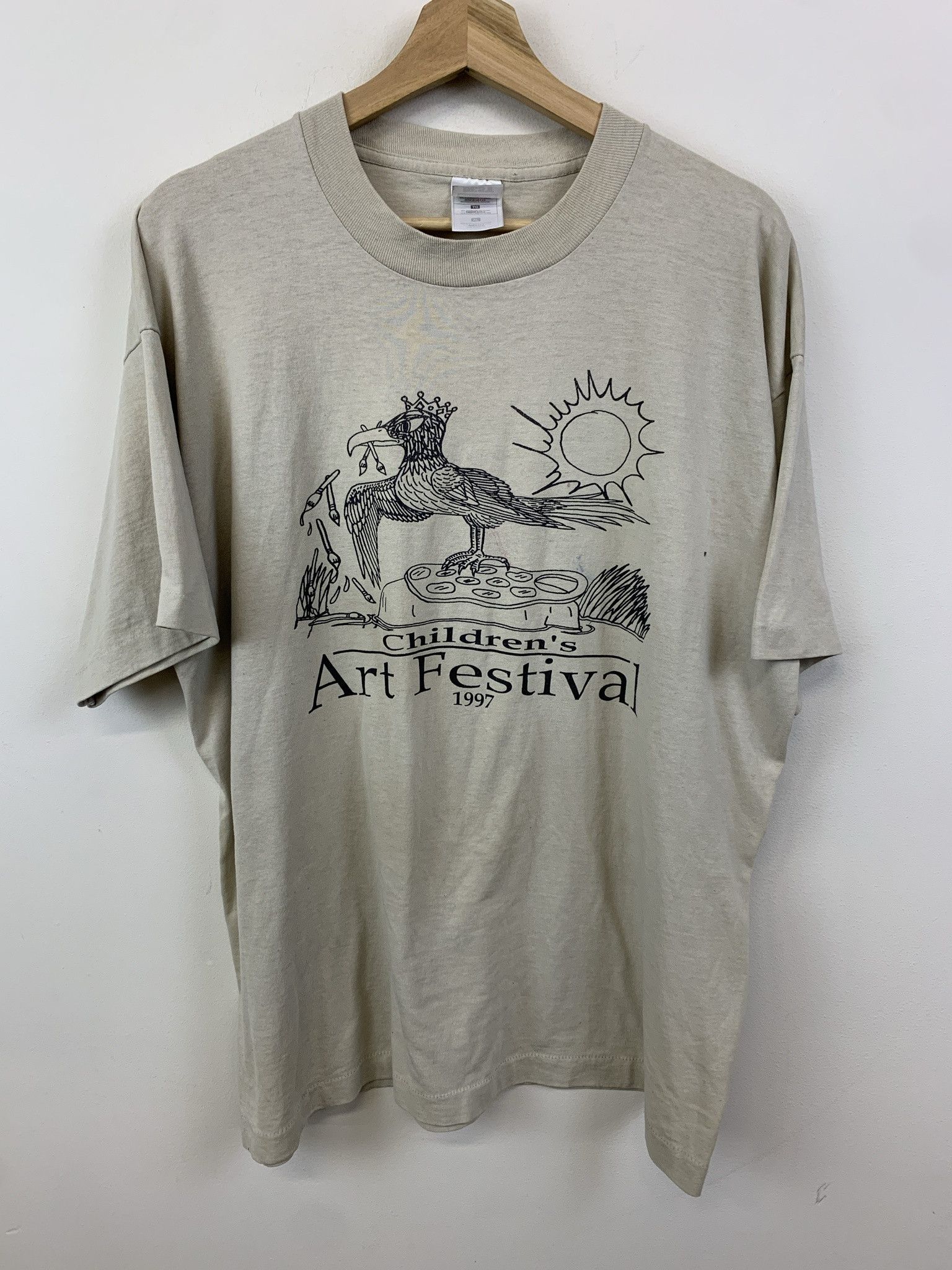 Animal Tee × Art × Vintage Vintage 1997 Songbird Pair, Diana Dee 