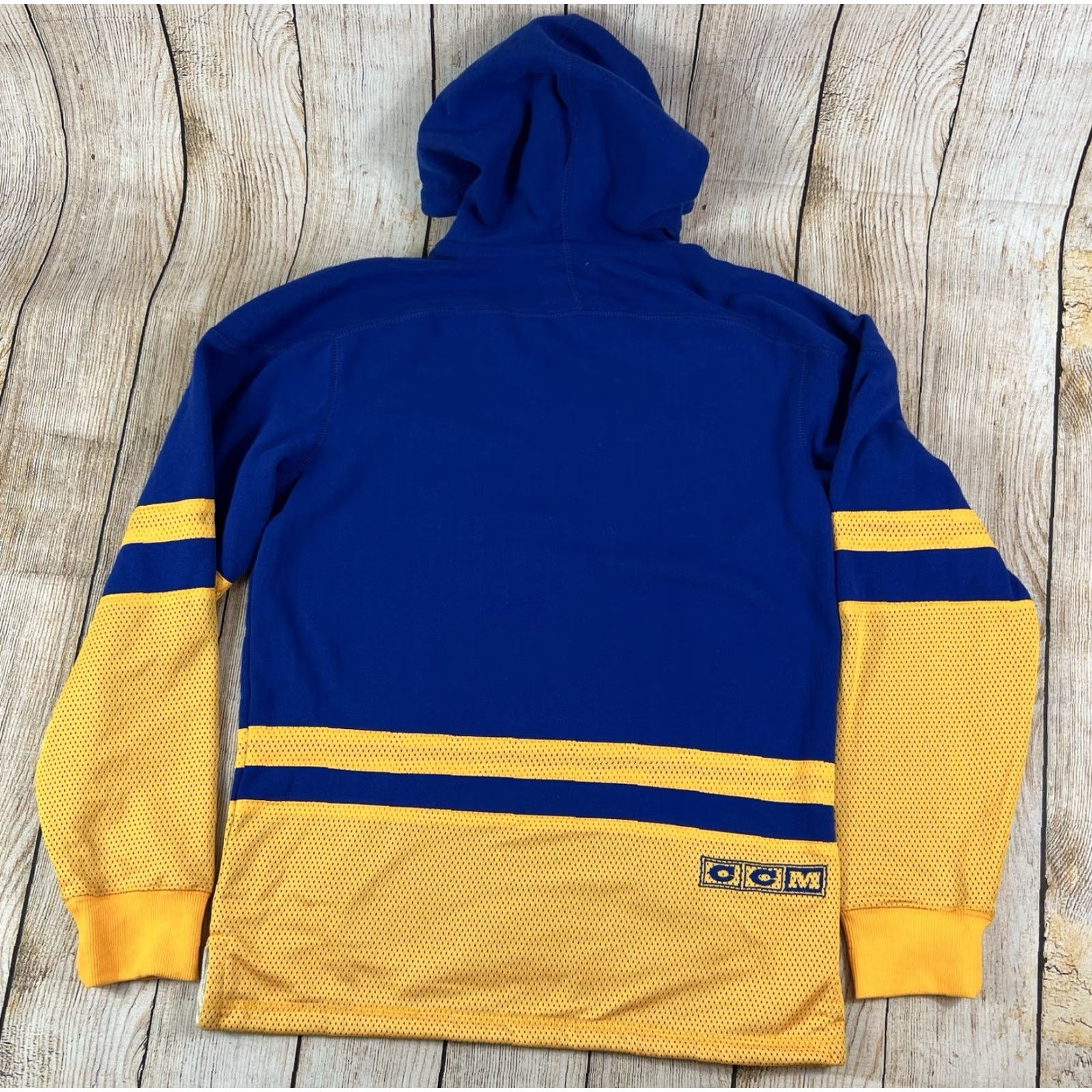 NHL NWT Men's NHL St. Louis Blues Hockey Lace Up Sweatshirt Pullover Size Small Size US S / EU 44-46 / 1 - 2 Thumbnail