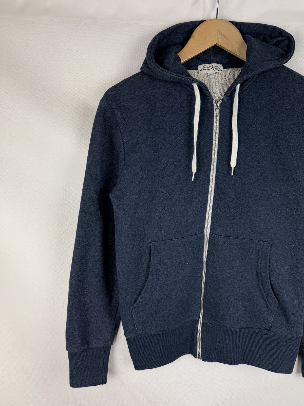 Maison Kitsune Maison Kitsune Parisien Logo Unisex Full Zip Hoodie Size Xs Size US XS / EU 42 / 0 - 2 Thumbnail