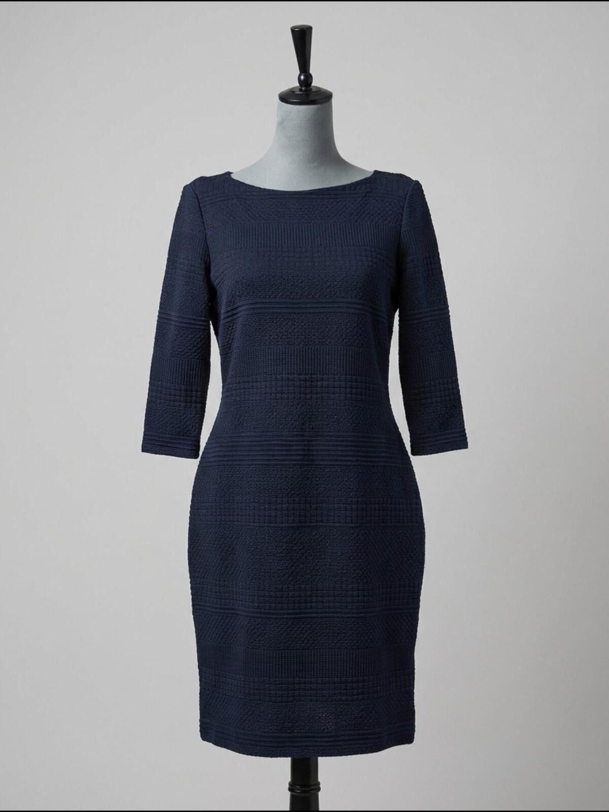 Other Doncaster Navy Sheath Dress Size M / US 6-8 / IT 42-44 - 1 Thumbnail