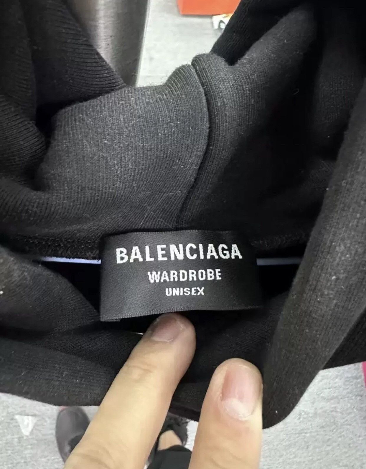 Balenciaga Balenciaga Black Coke Waves Hoodie 2412-Nextarrow Size US L / EU 52-54 / 3 - 4 Thumbnail