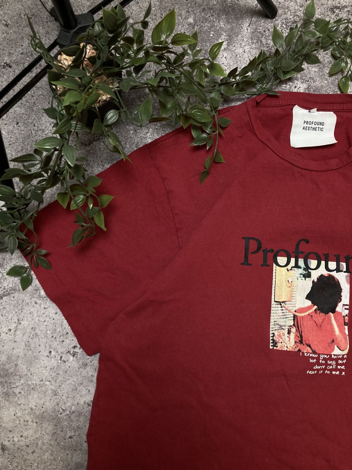 Profound Aesthetic × Vintage Profound Aesthetic Big Logo T-Shirt Size US XL / EU 56 / 4 - 3 Thumbnail