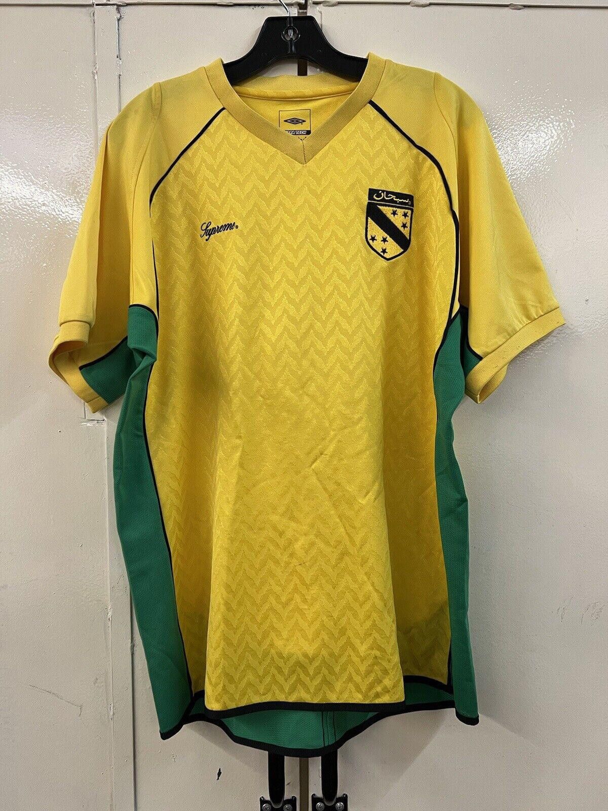 Supreme SS05 Supreme Umbro Arabic Logo Soccer Jersey L Size US L / EU 52-54 / 3 - 2 Thumbnail