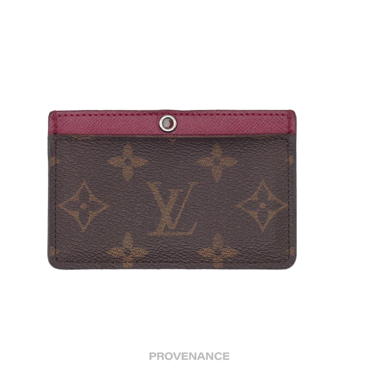 Louis Vuitton 🔴 Louis Vuitton Card Holder Wallet - Monogram Fuchsia Size ONE SIZE - 2 Thumbnail