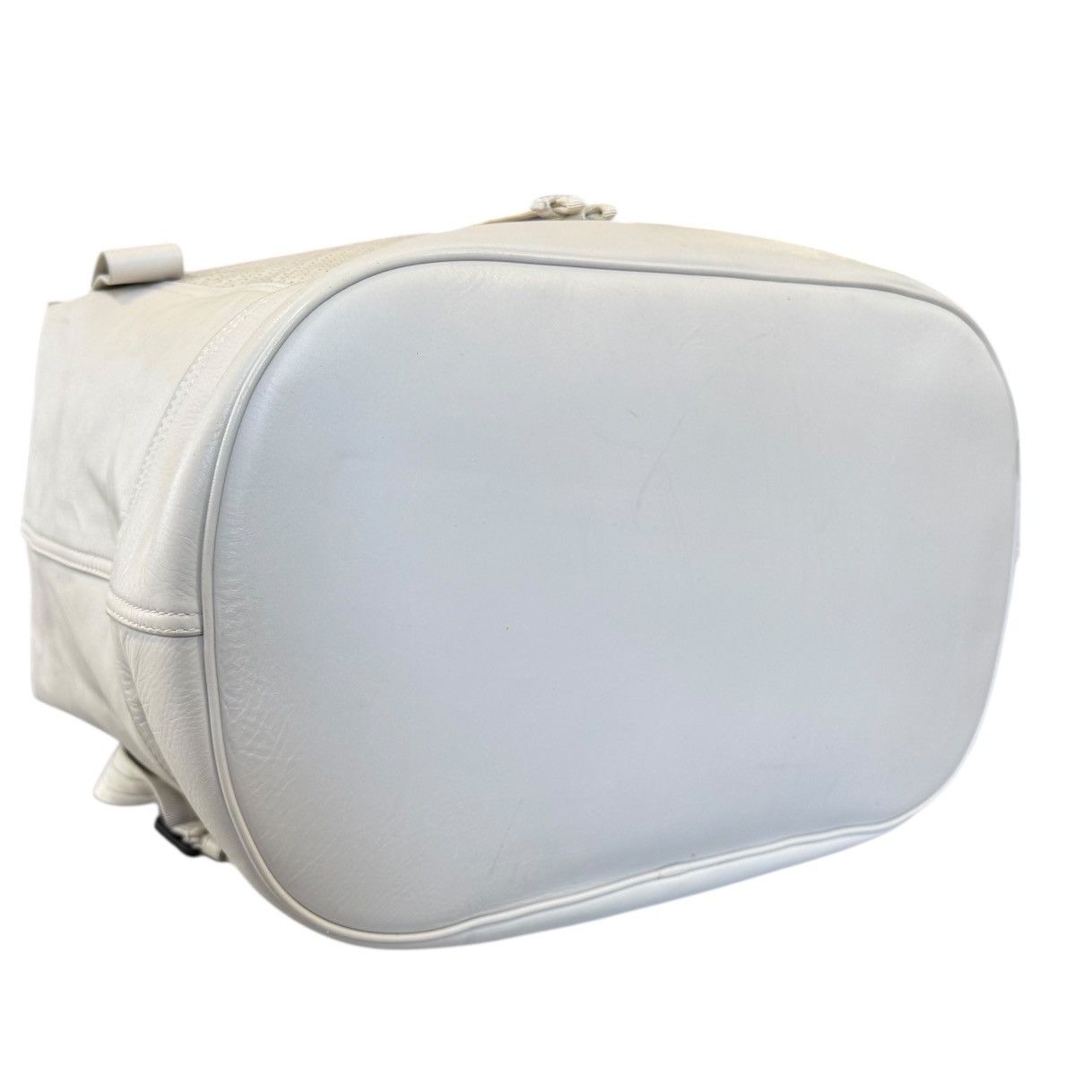 Bottega Veneta Bottega Veneta Ivory Perforated Leather Backpack Size ONE SIZE - 12 Thumbnail
