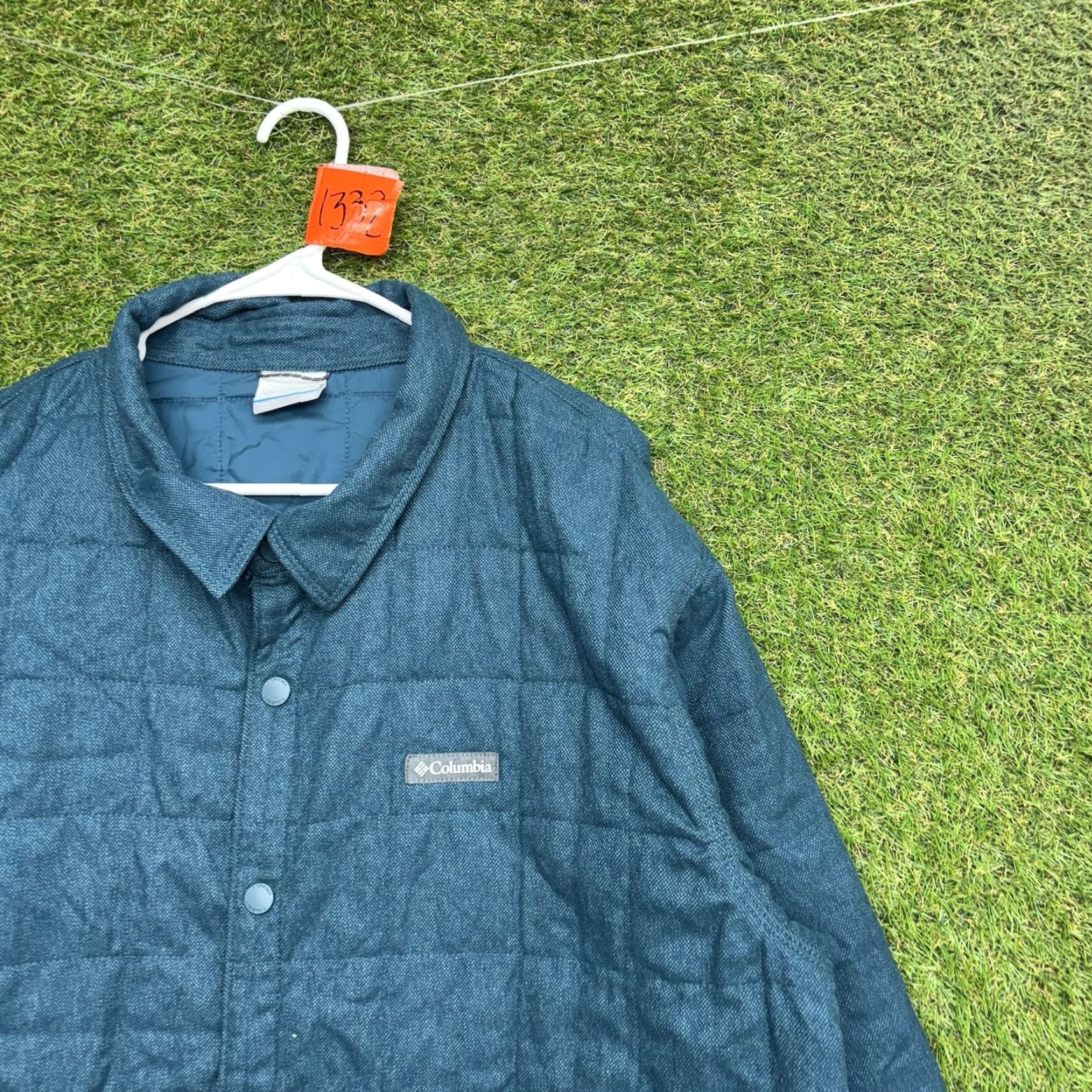 Vintage Columbia Landroamer Quilted Shirt Jacket Mens 2XL Snap Collared Blue Shirt/Jacket Columbia Landroamer Vintage? (No N/A) Size US XXL / EU 58 / 5 - 2 Thumbnail