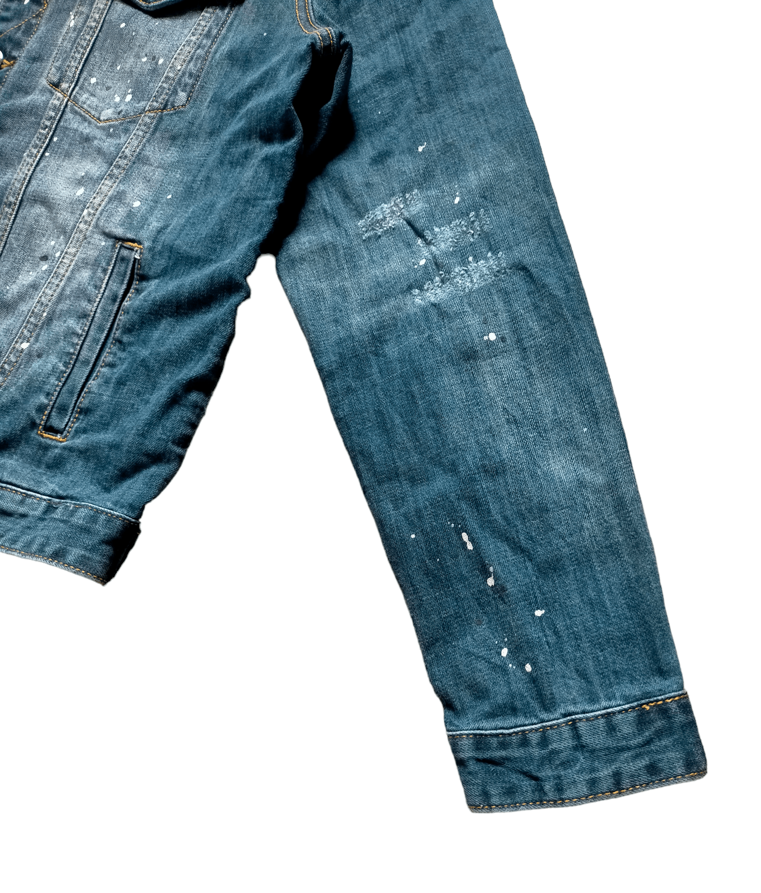 Dsquared2 Dsquared2 Denim Patch work Splater Jaket Jeans Size US M / EU 48-50 / 2 - 10 Thumbnail