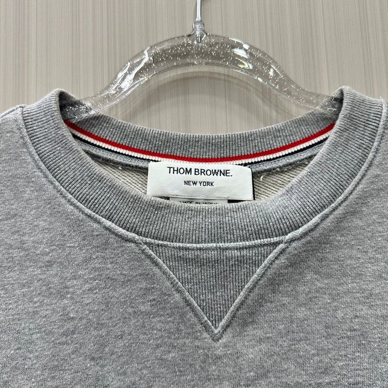 Thom Browne Thom Browne Grey hoodie Size US M / EU 48-50 / 2 - 3 Thumbnail