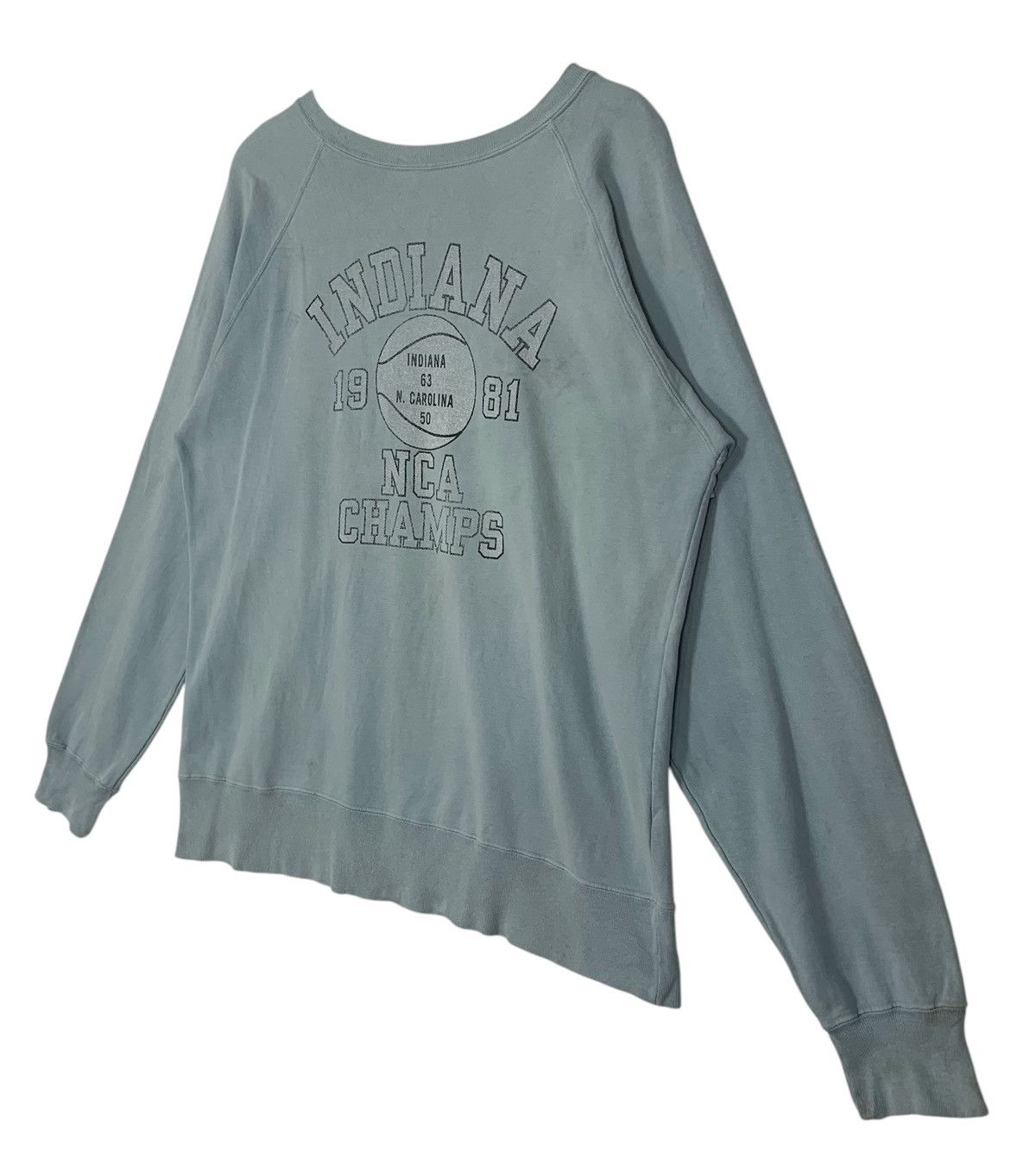NBA Vintage Cheswick Indiana NCA Champs SportWear Sweatshirt Size US M / EU 48-50 / 2 - 5 Thumbnail