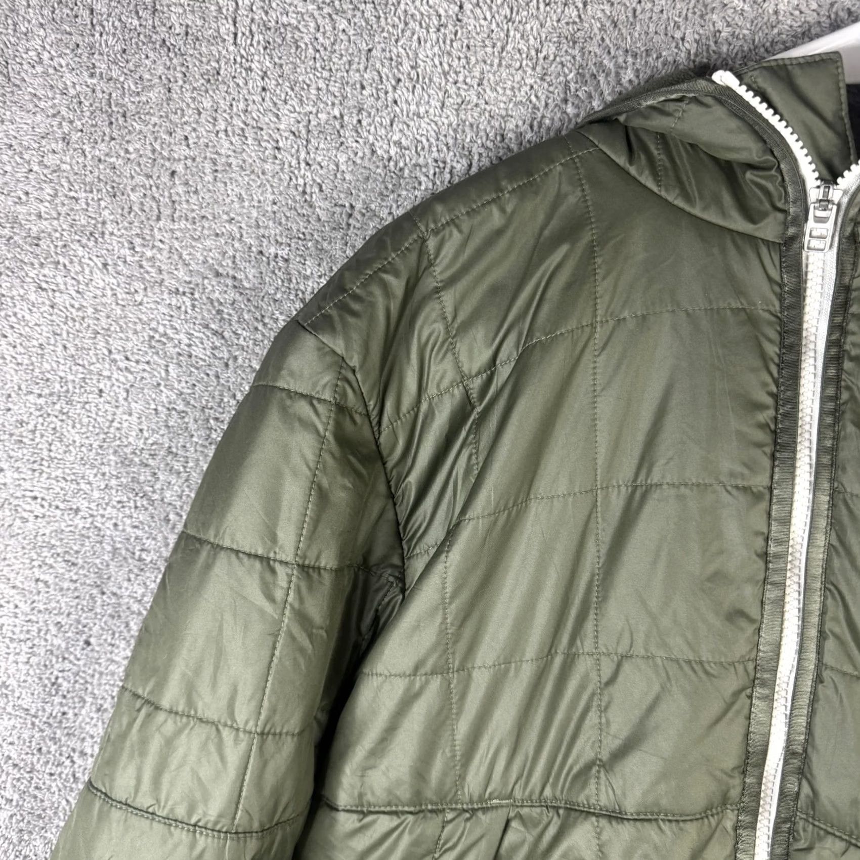 Nike Nike Jacket Mens Medium Green Hooded Puffer Full Zip CU4422-380 Size US M / EU 48-50 / 2 - 5 Thumbnail