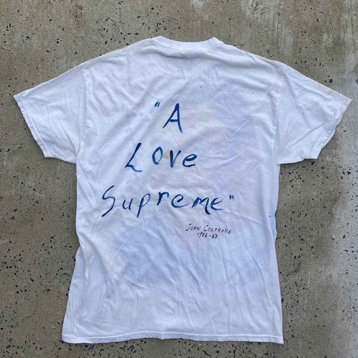 Vintage Vtg Thrashed Y2K JOHN COLTRANE A LOVE SUPREME Custom Shirt Size US L / EU 52-54 / 3 - 4 Thumbnail