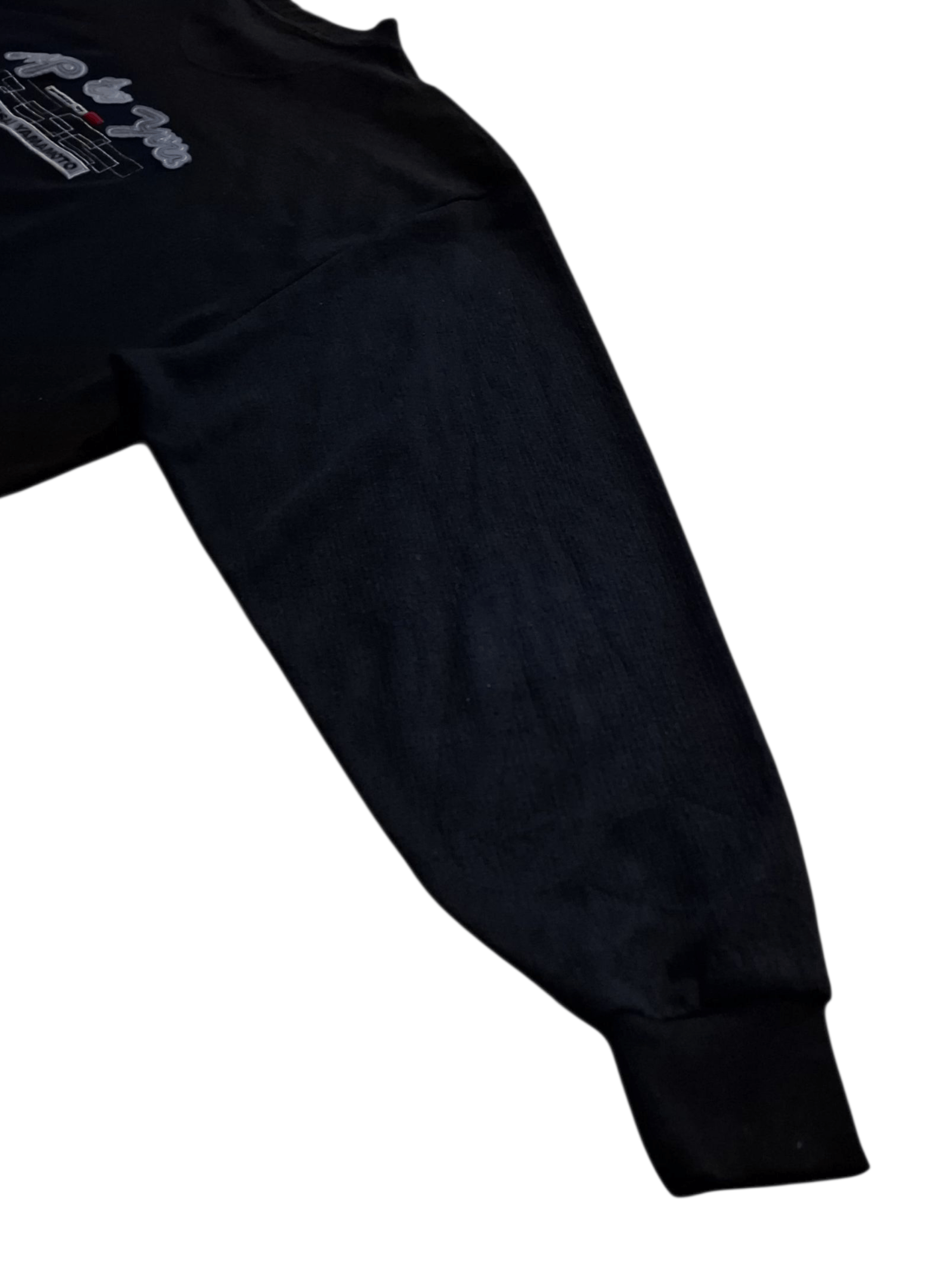 Kansai Yamamoto KANSAI YAMAMOTO "Up To You" Vintage Black Sweatshirt Jumper Size US XL / EU 56 / 4 - 8 Thumbnail