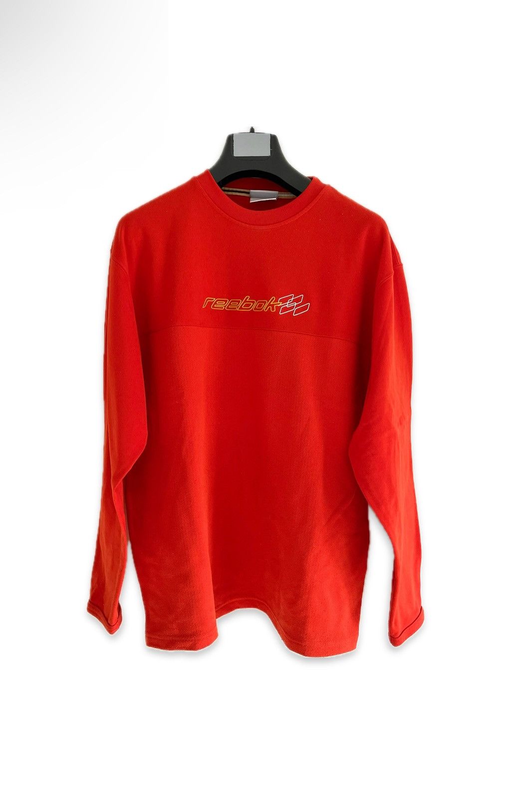 Reebok Vintage Y2K Reebok Red Performance Sweatshirt Retro 90s Size US M / EU 48-50 / 2 - 1 Thumbnail