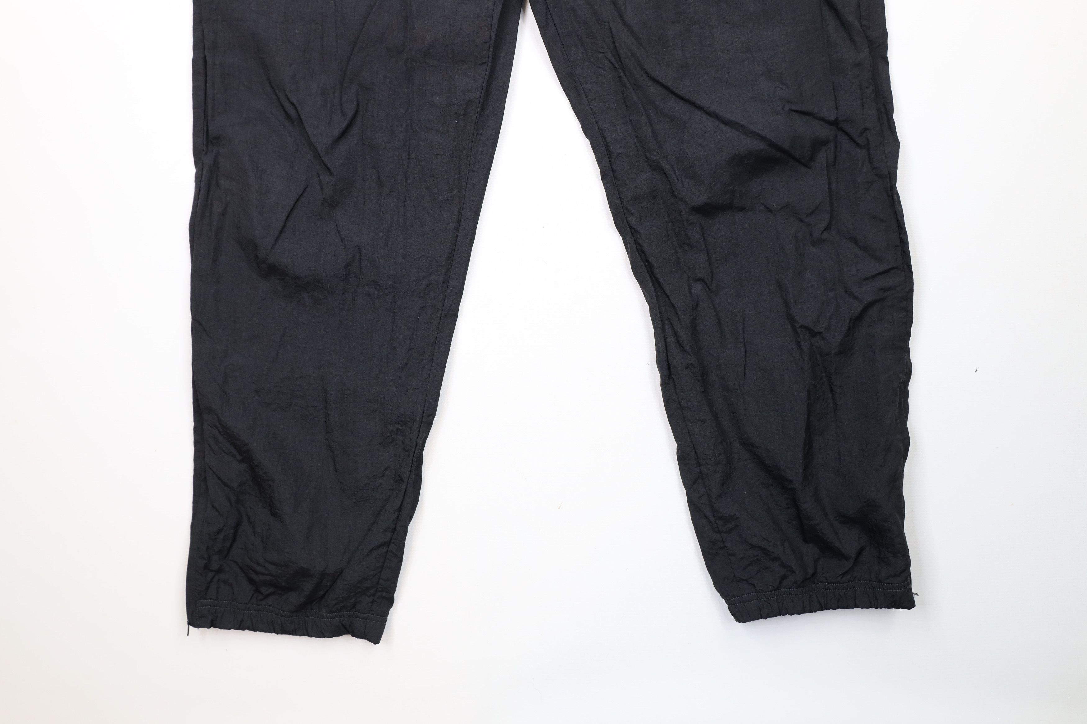 Le Coq Sportif × Vintage Vintage 90s Le Coq Sportif Soccer Lined Joggers Pants Black Size US 34 / EU 50 - 4 Thumbnail