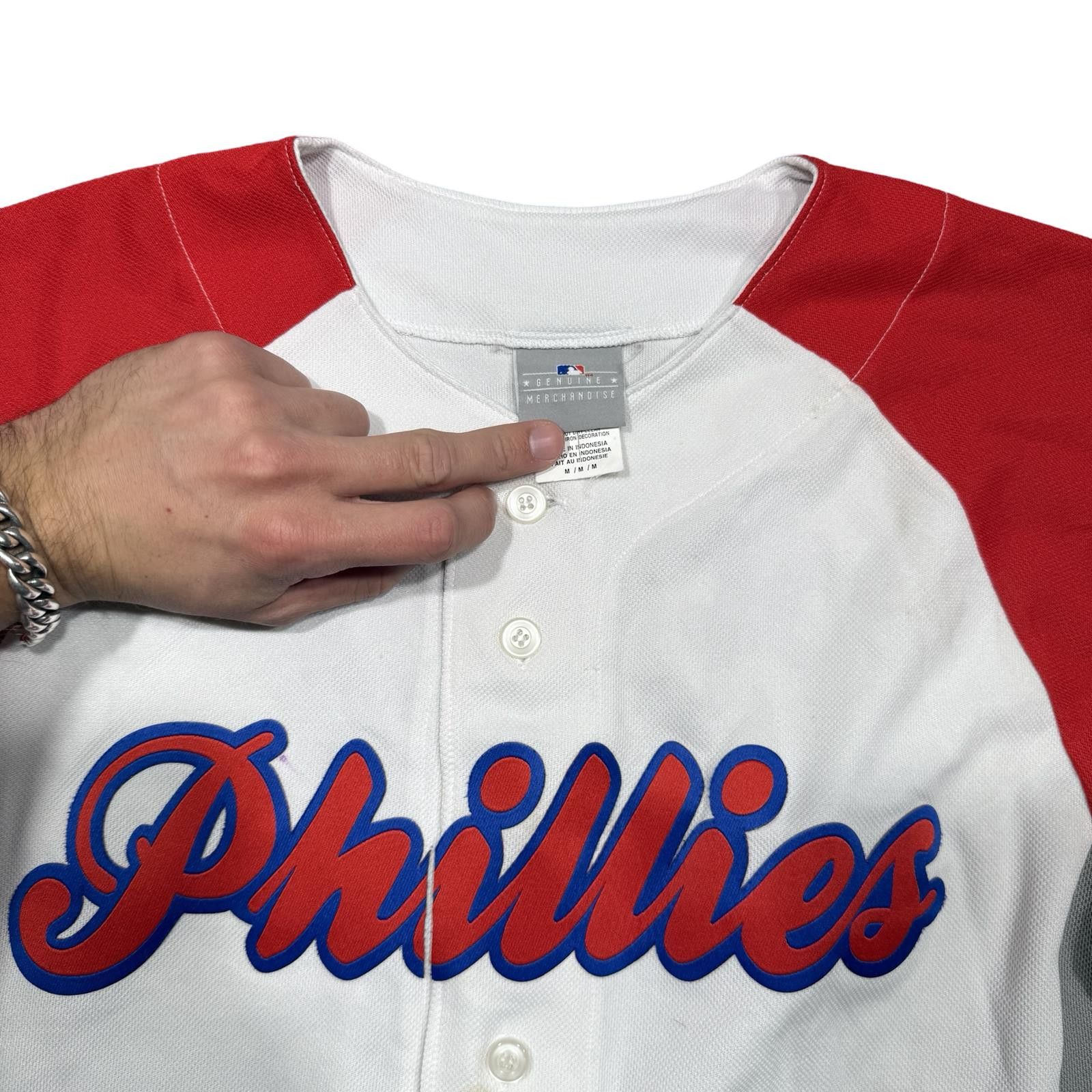 Designer Philadelphia Phillies Retro Jersey - Hunter Pence #3 Size US M / EU 48-50 / 2 - 6 Thumbnail