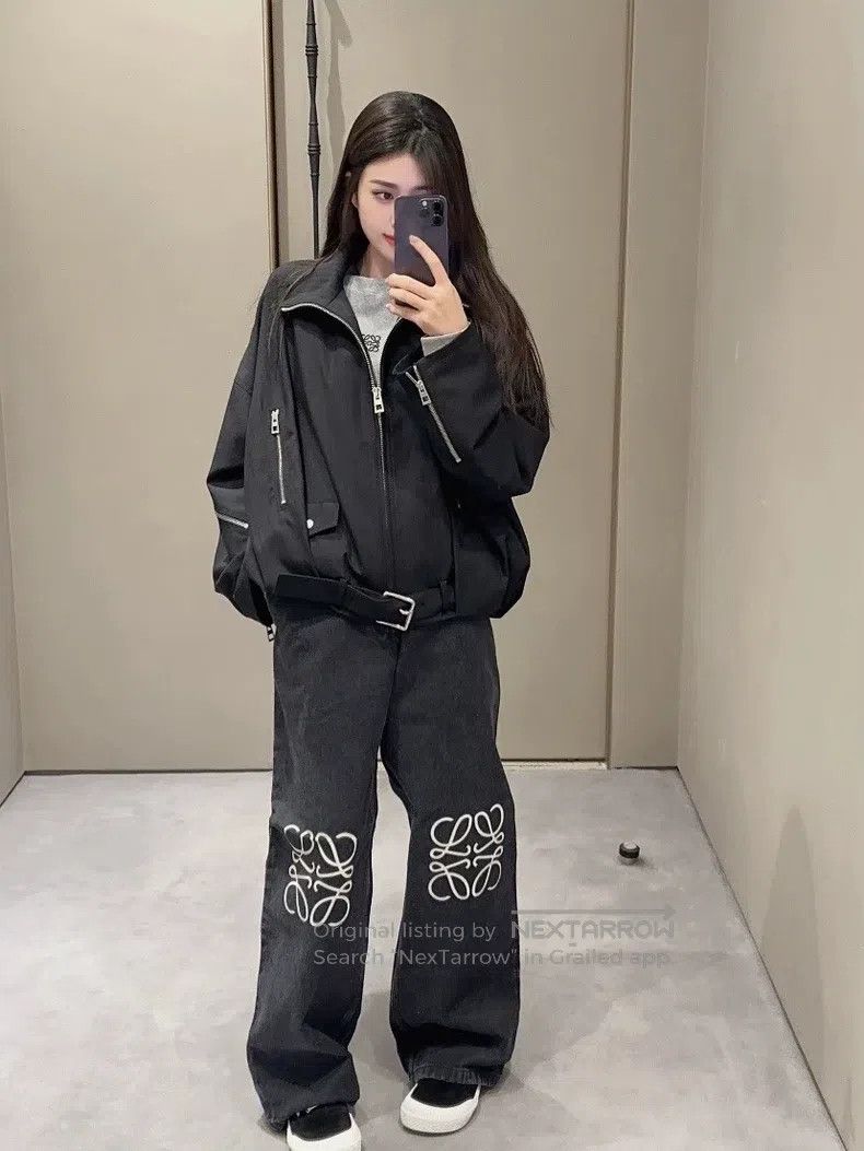 Loewe Loewe 25 Years Black Multi-Zipper Jacket Size 4XL / US 24-26 - 4 Thumbnail