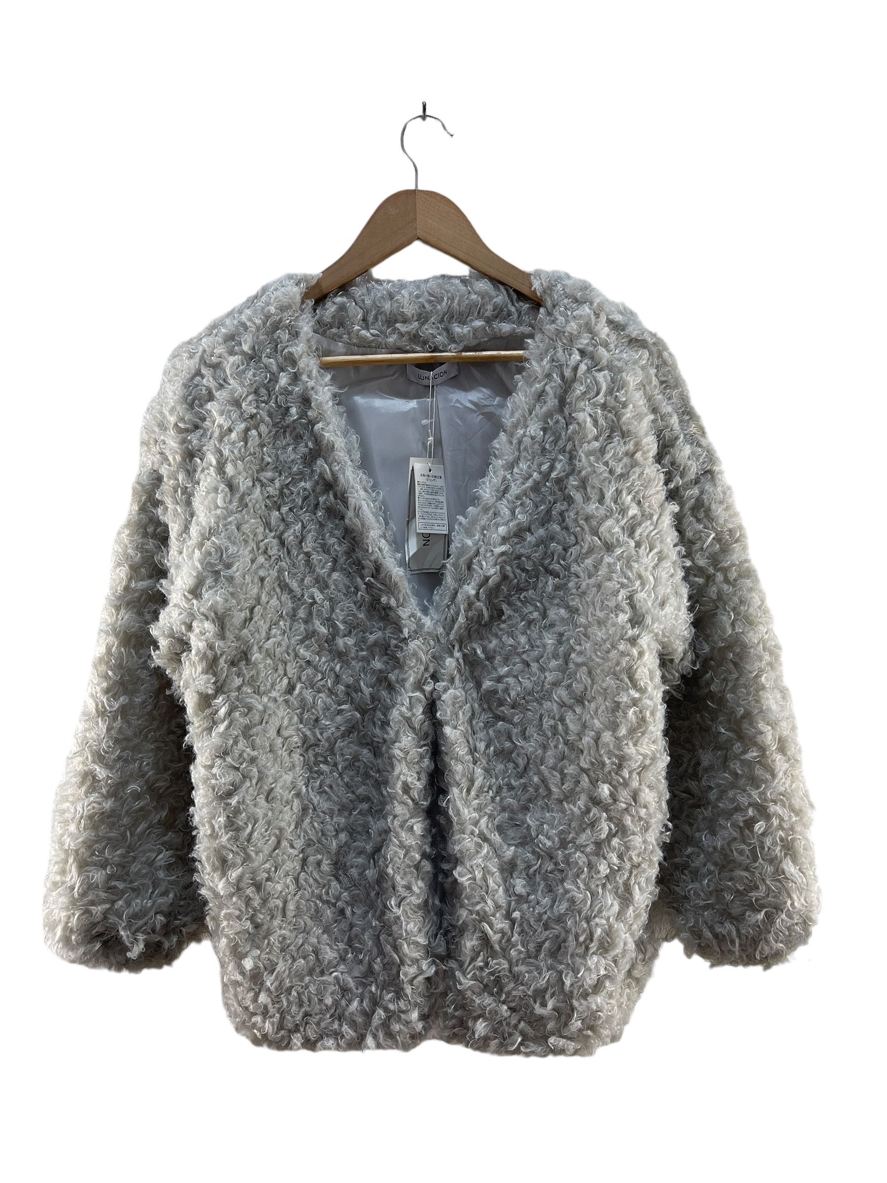 Japanese Brand Lunacion Faux Fur Jacket Size US M / EU 48-50 / 2 - 1 Thumbnail