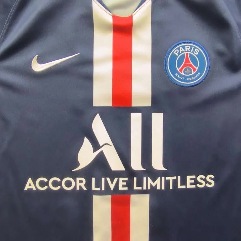 Nike PSG Paris Saint-Germain 2019-20 Mbappe football jersey M Size US M / EU 48-50 / 2 - 5 Thumbnail