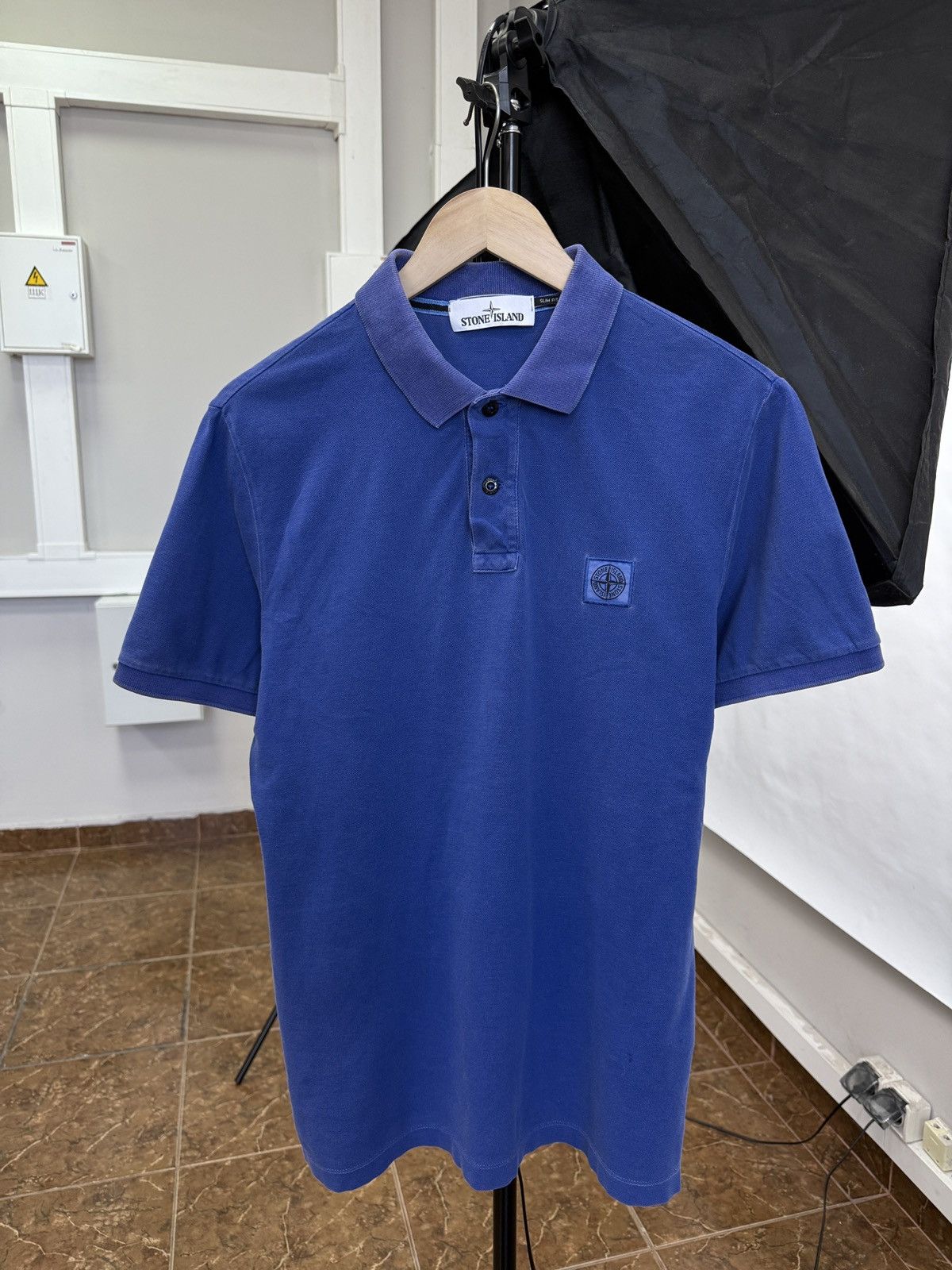 Stone Island 🇮🇹 Y2K Stone Island Patch Program Polo T-Shirt Rare Retro Size US L / EU 52-54 / 3 - 1 Thumbnail