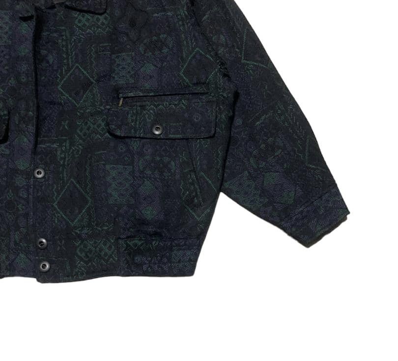 Japanese Brand Vintage 90s Japanese Casual Wool Jacket By Vibrante Art Size US M / EU 48-50 / 2 - 4 Thumbnail