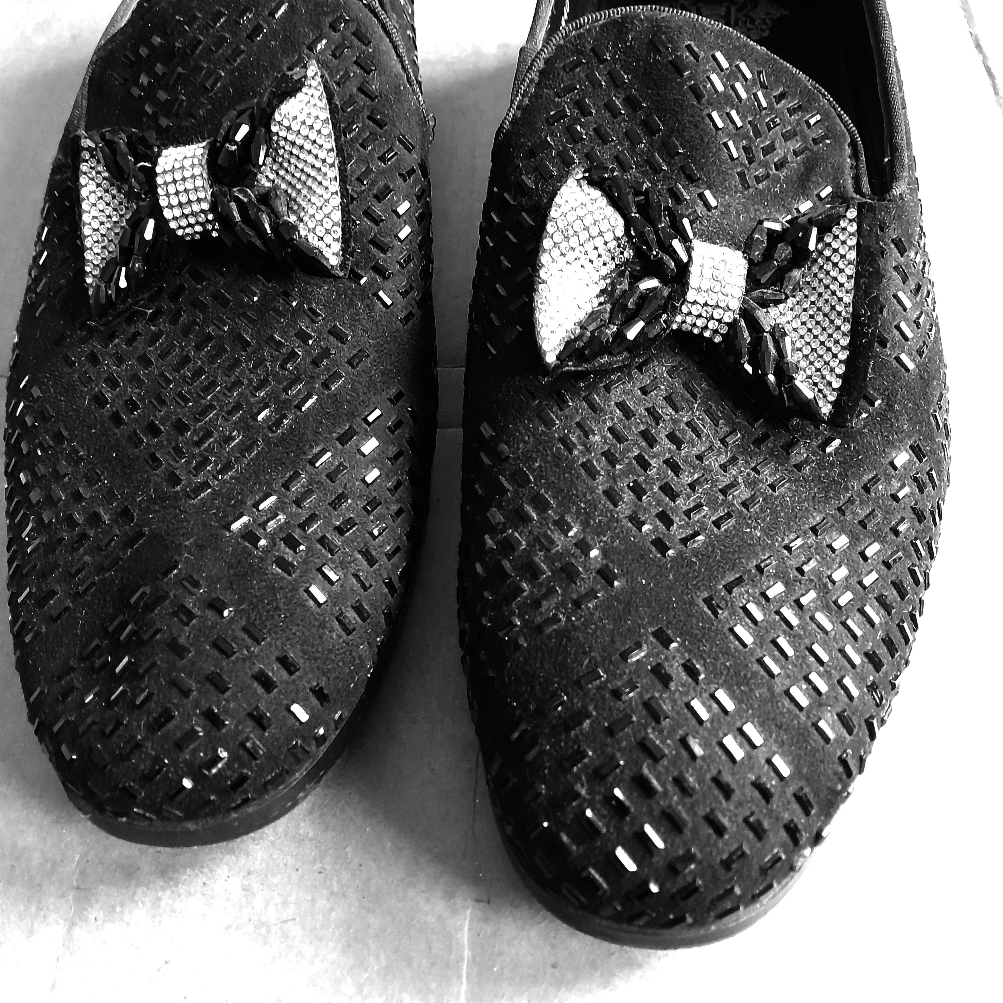 Other Royal Shoes Men Black Slip-on Loafer Size US 12 / EU 45 - 3 Thumbnail