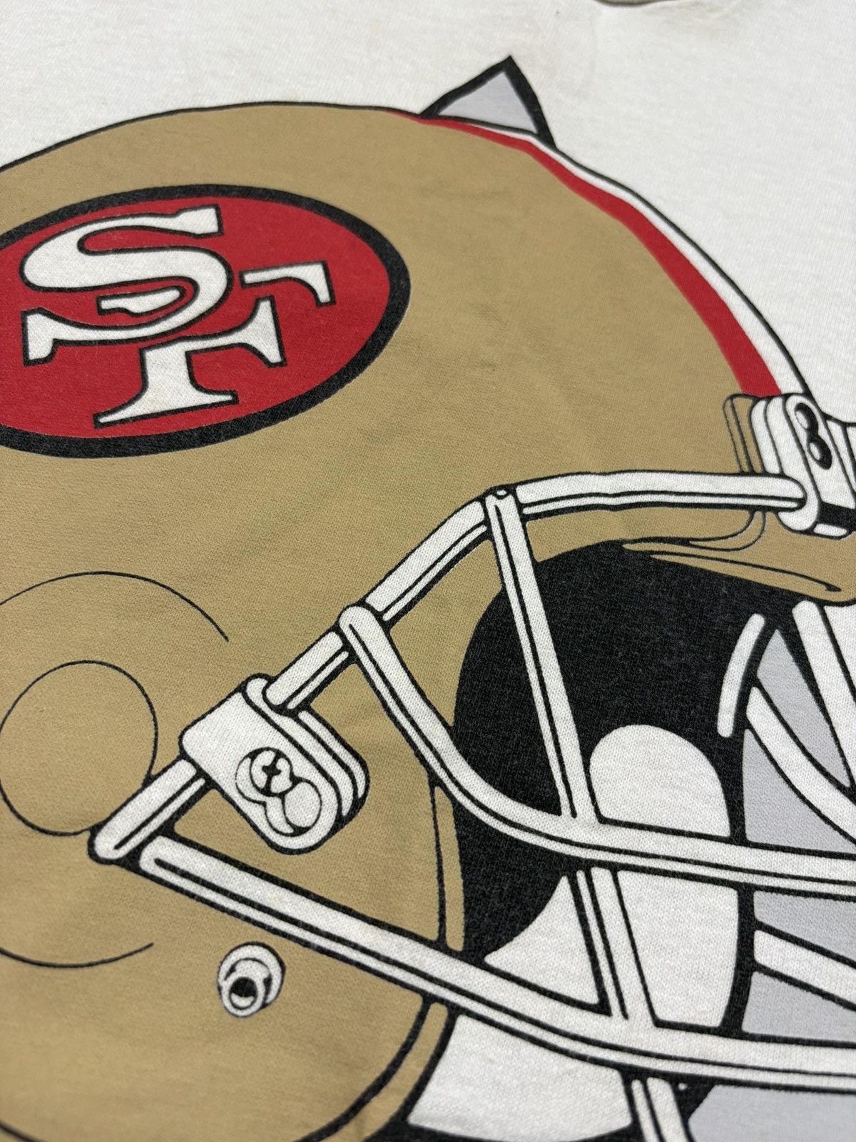 NFL 1990s San Francisco 49ers NFL Double Sided Tee Vintage Rare Size US L / EU 52-54 / 3 - 7 Thumbnail