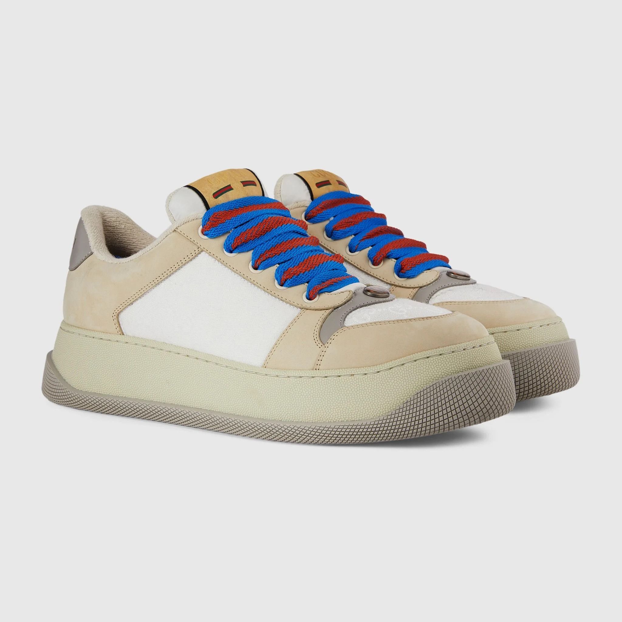 Gucci o1s1wg110425 Screener Sneakers in Multicolor Size US 12 / EU 45 - 3 Thumbnail