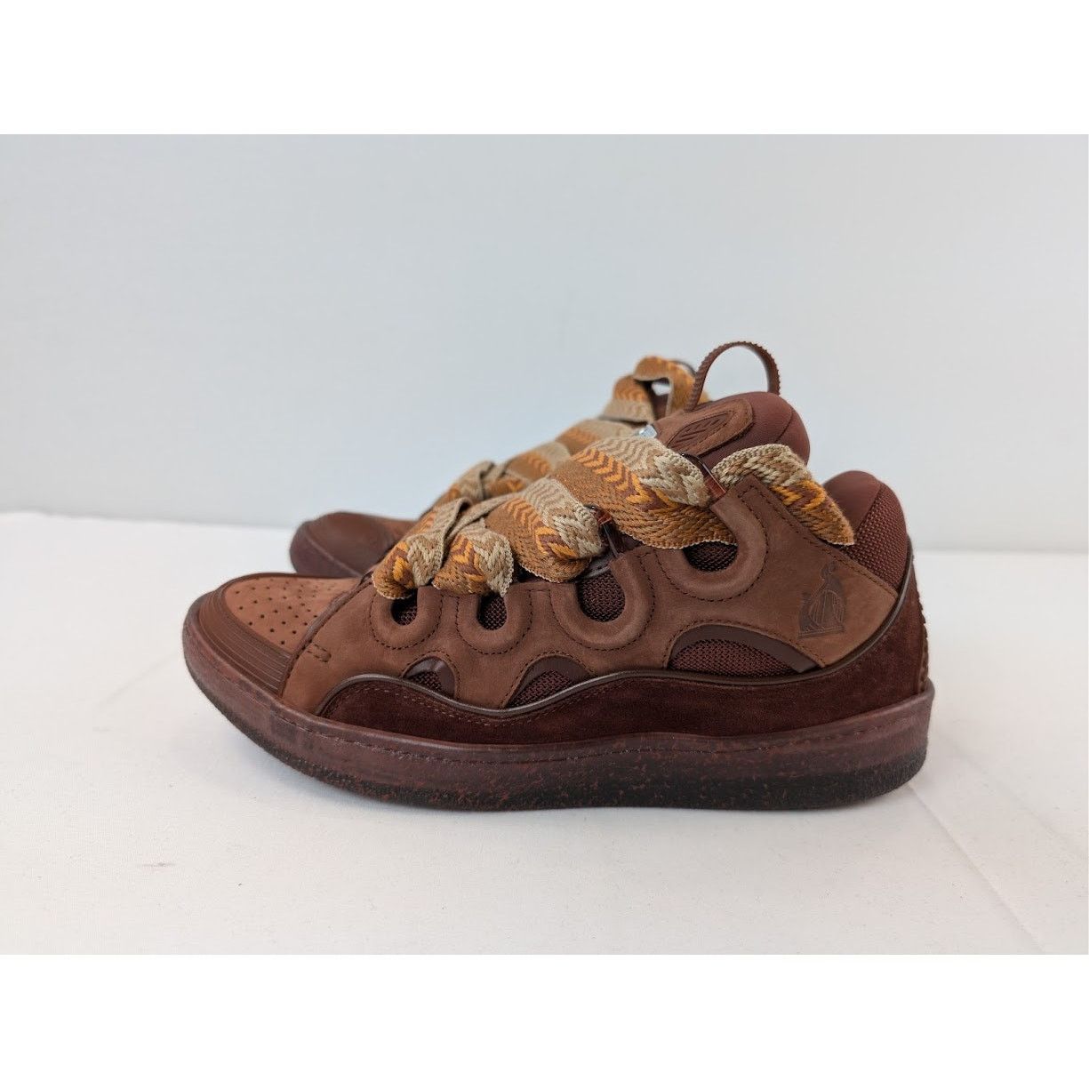 Lanvin o1rshd1 Curb Sneakers in Dark Brown Size US 9 / EU 42 - 10 Thumbnail