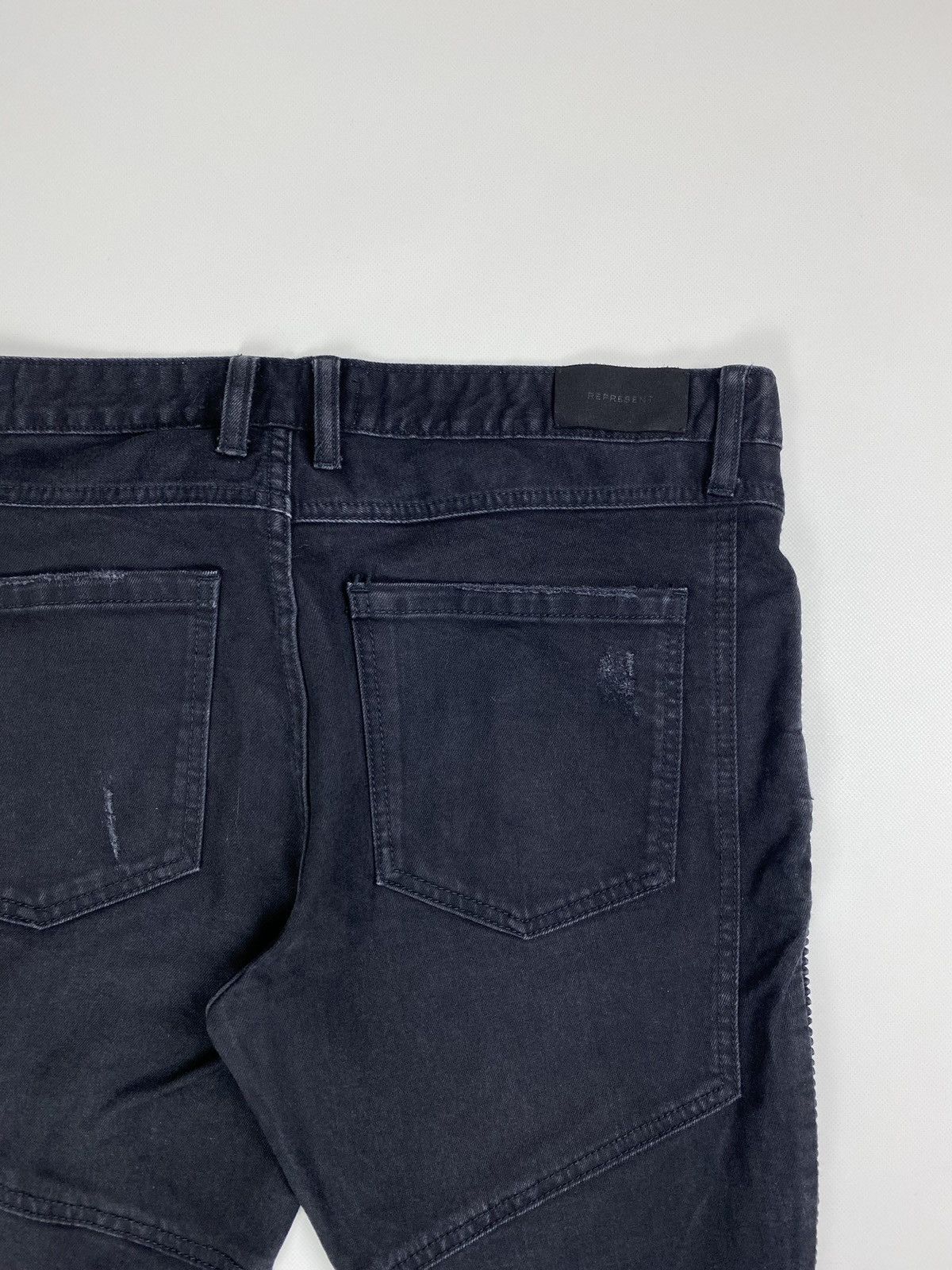 Represent Clo. Represent Skinny Biker Denim Size US 36 / EU 52 - 23 Thumbnail