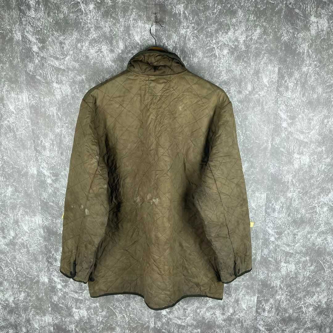 Barbour Vintage Barbour Jacket Suede Bomber fashion corduroy Size US M / EU 48-50 / 2 - 5 Thumbnail