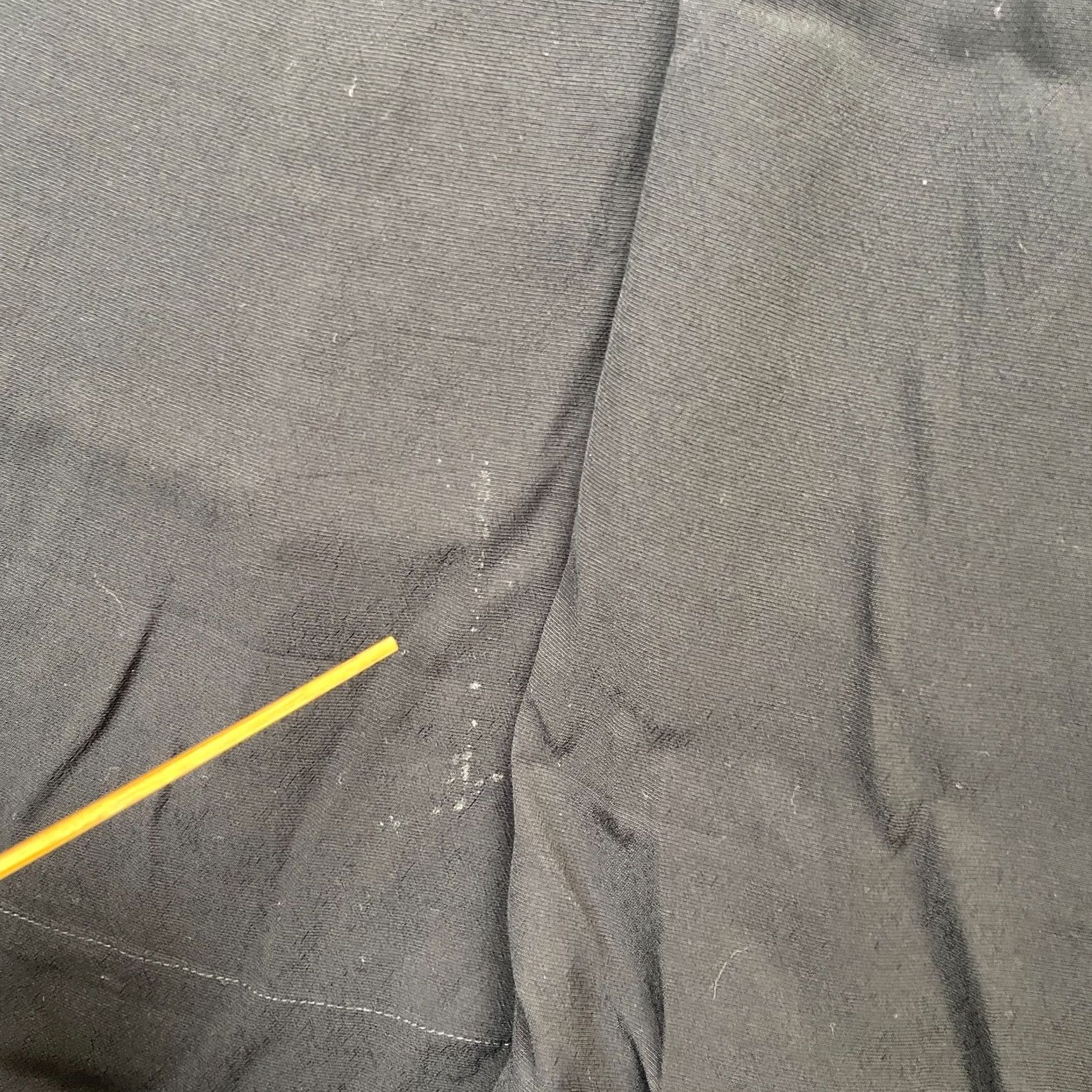 Vintage Cabi Pants Womens Large Black Cafe Lounger Wide Leg Elastic Waist Relaxed Flaw Size 24" / US 00 / IT 34 - 7 Thumbnail